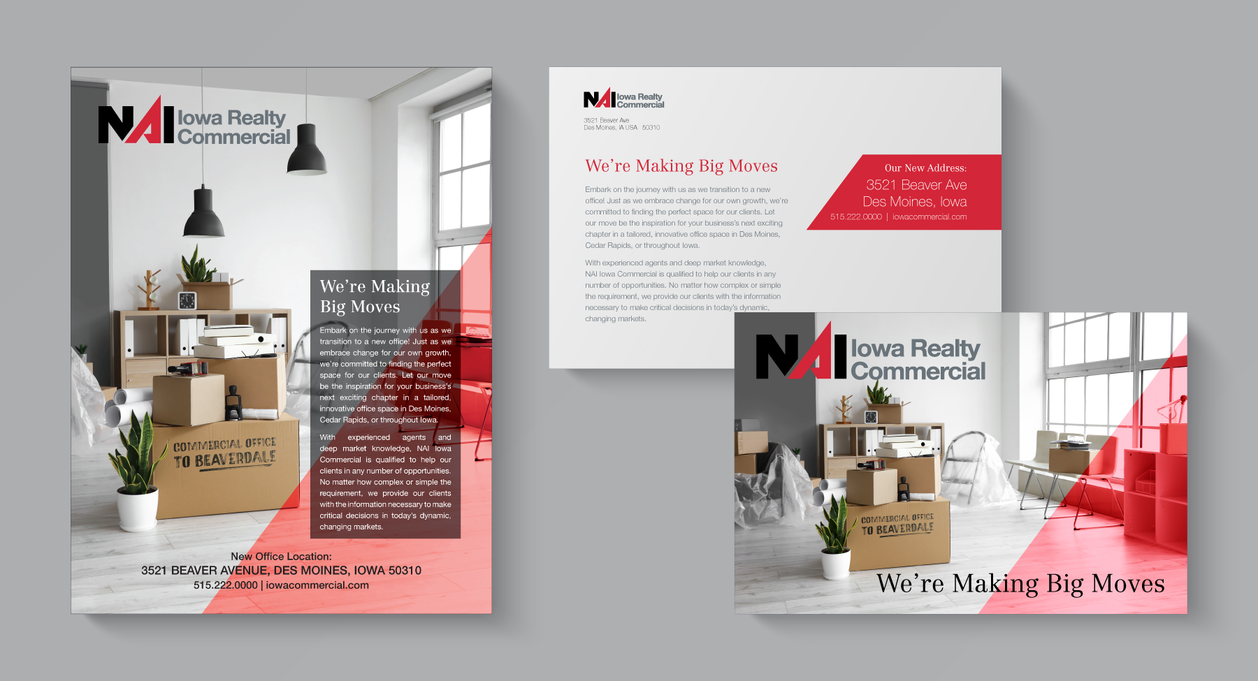 Full-page Magazine Ad and Postcard