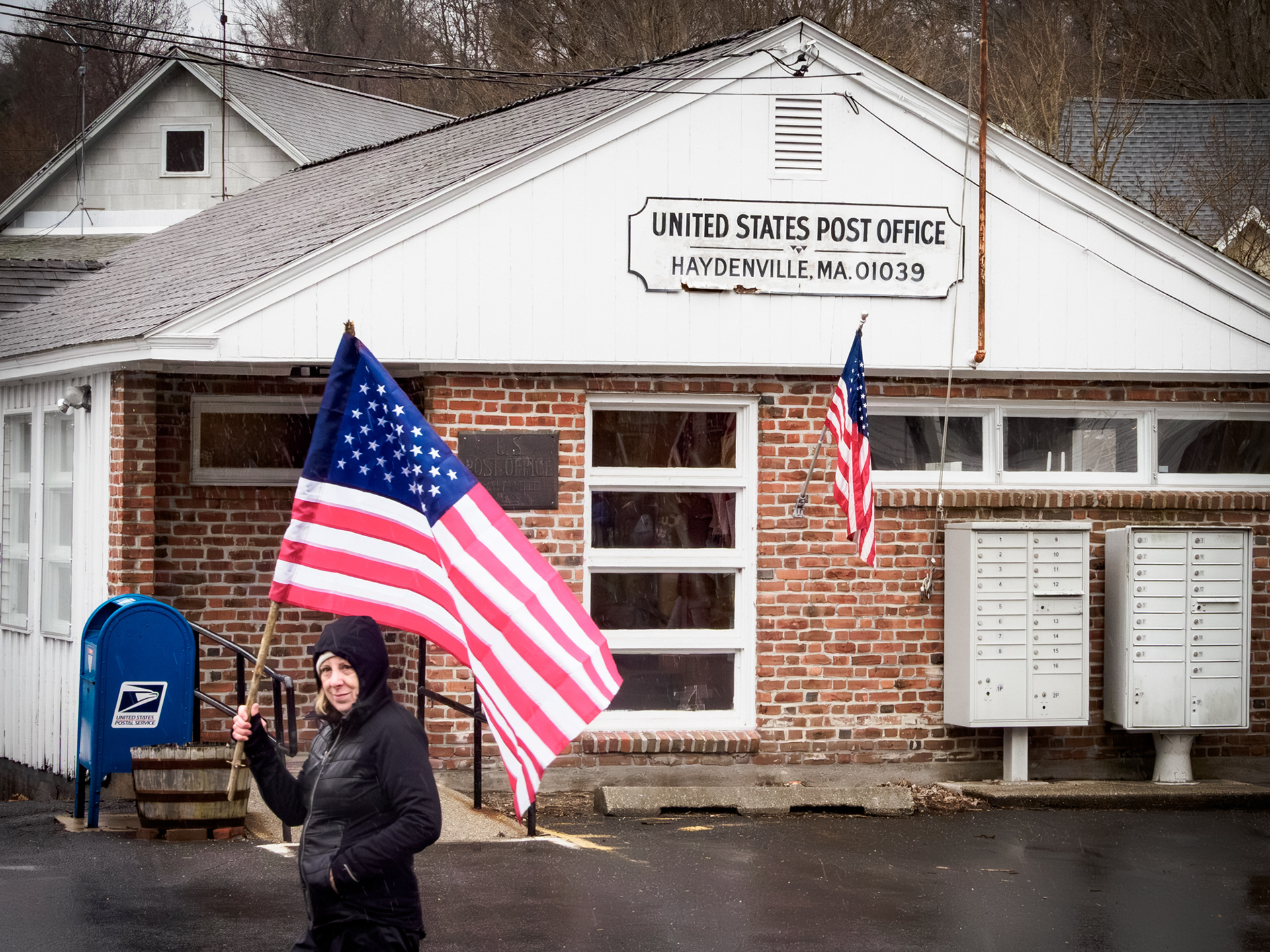 two flags