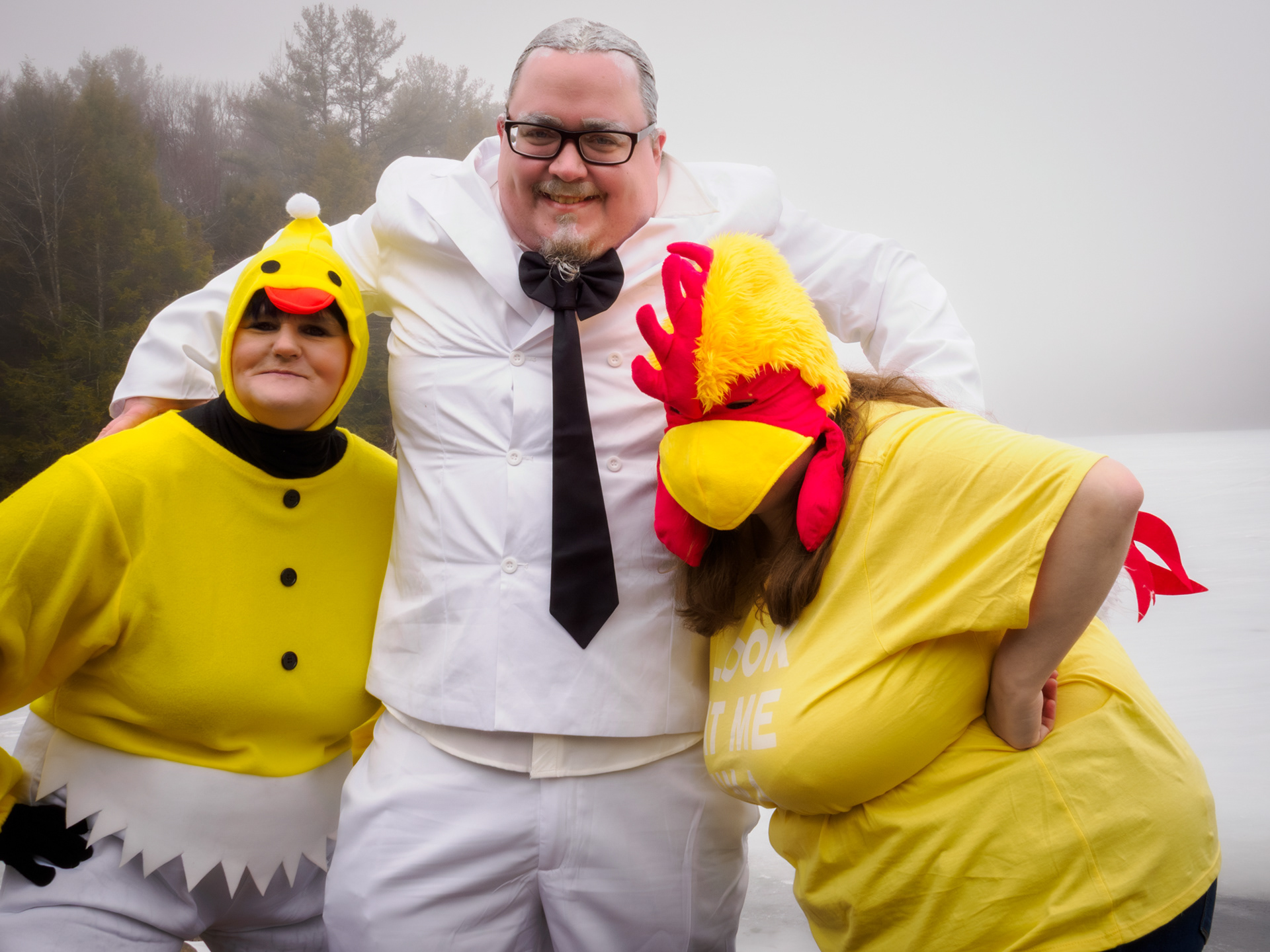 the colonel & his chicks