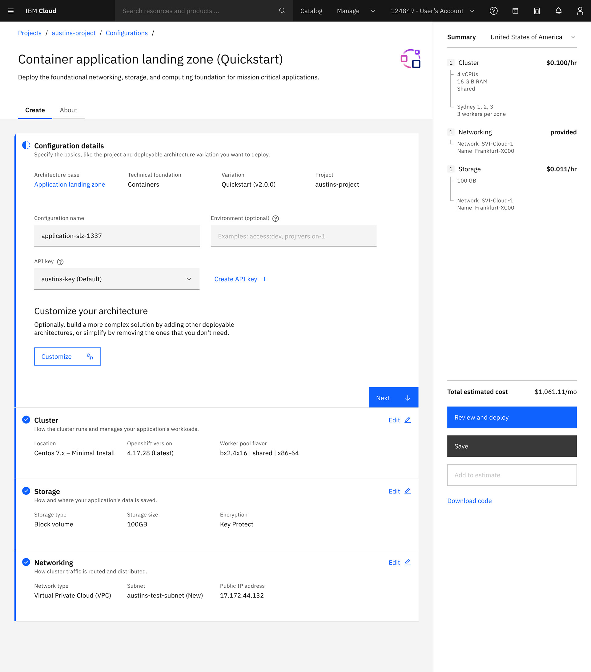 DA Configuration flow- step 1