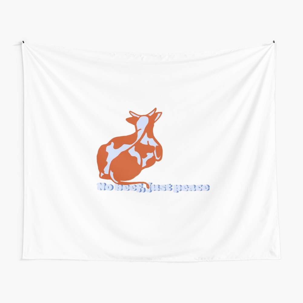 Redbubble: no beef, just peace MooMode