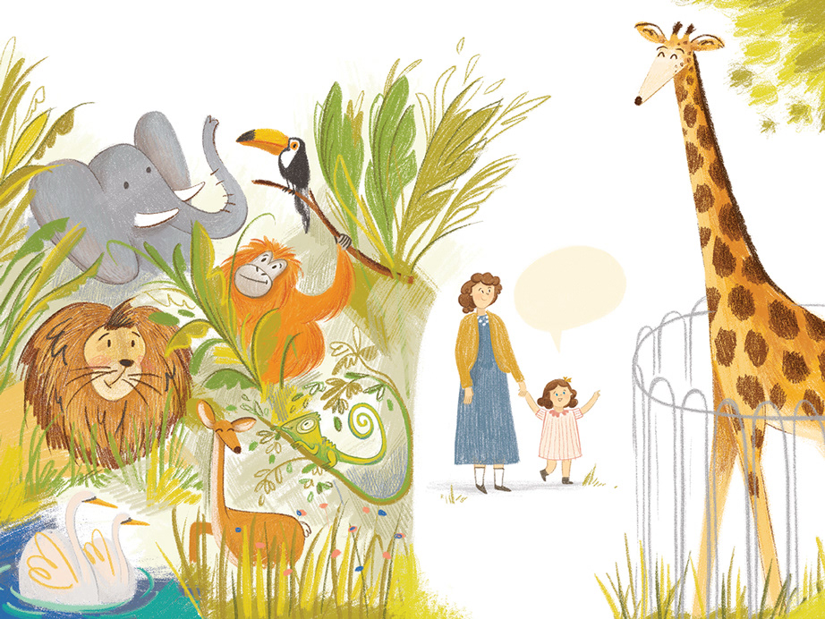 Anne and Her Tower of Giraffes - Written by Karlin Gray Illusrated by Aparna Varma