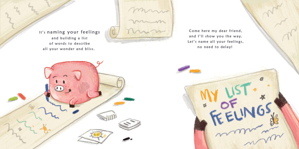 Pig's Big Feelings - Written by Kelly Bourne Illusrated by Aparna Varma
