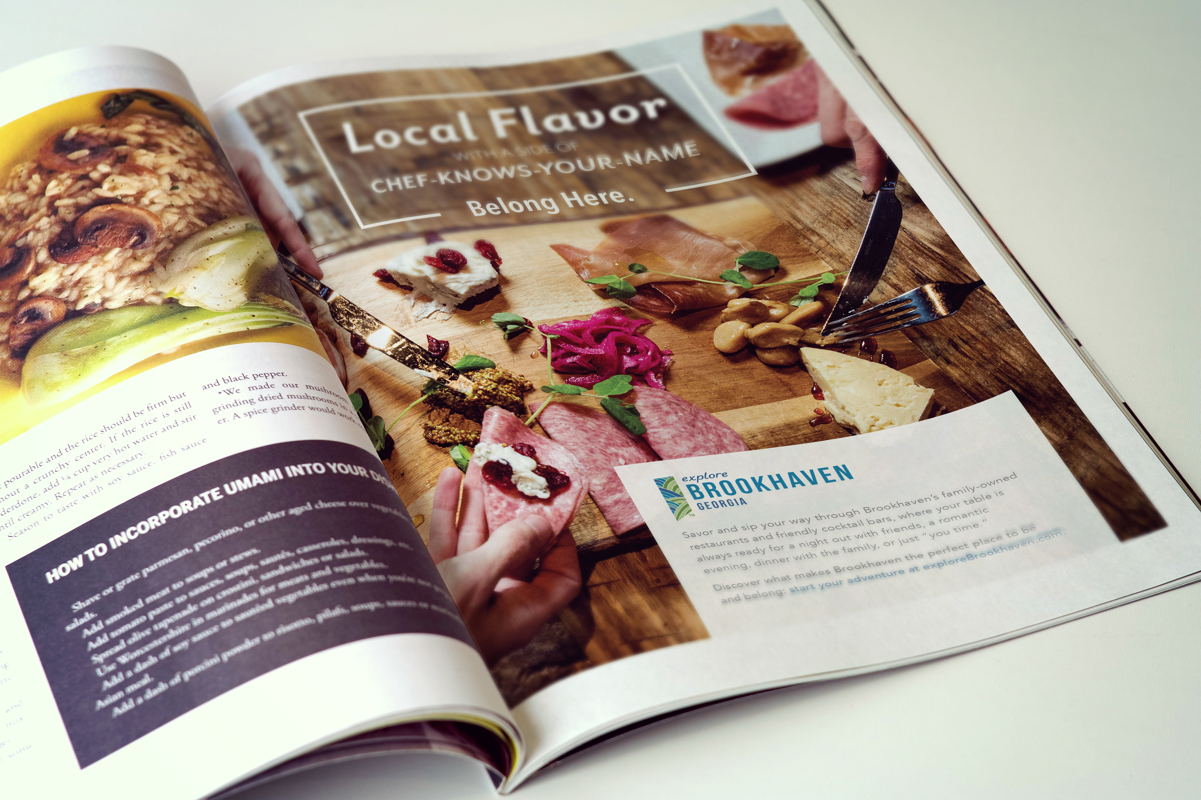 Culinary Magazine Ad
