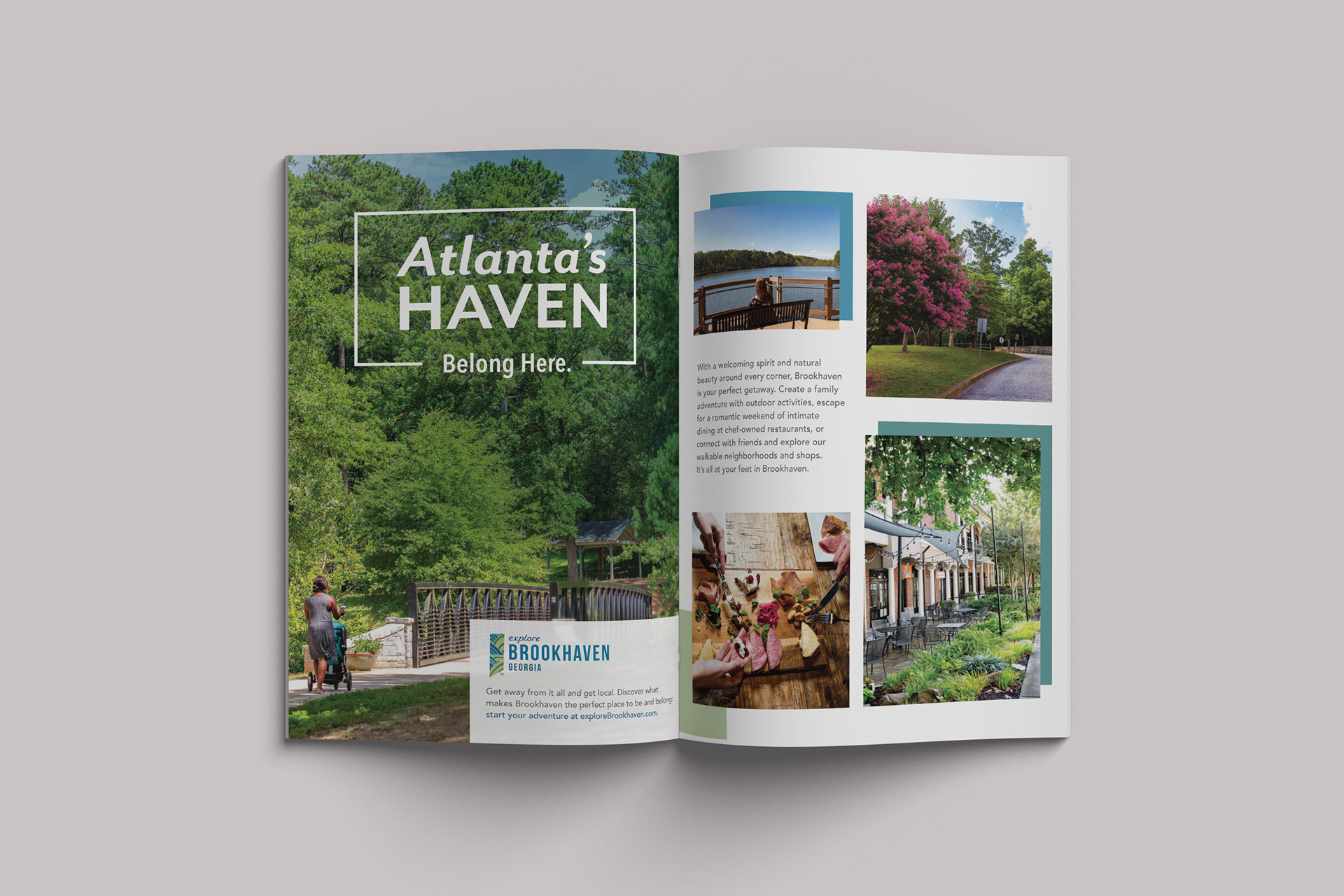 Travel Magazine Spread