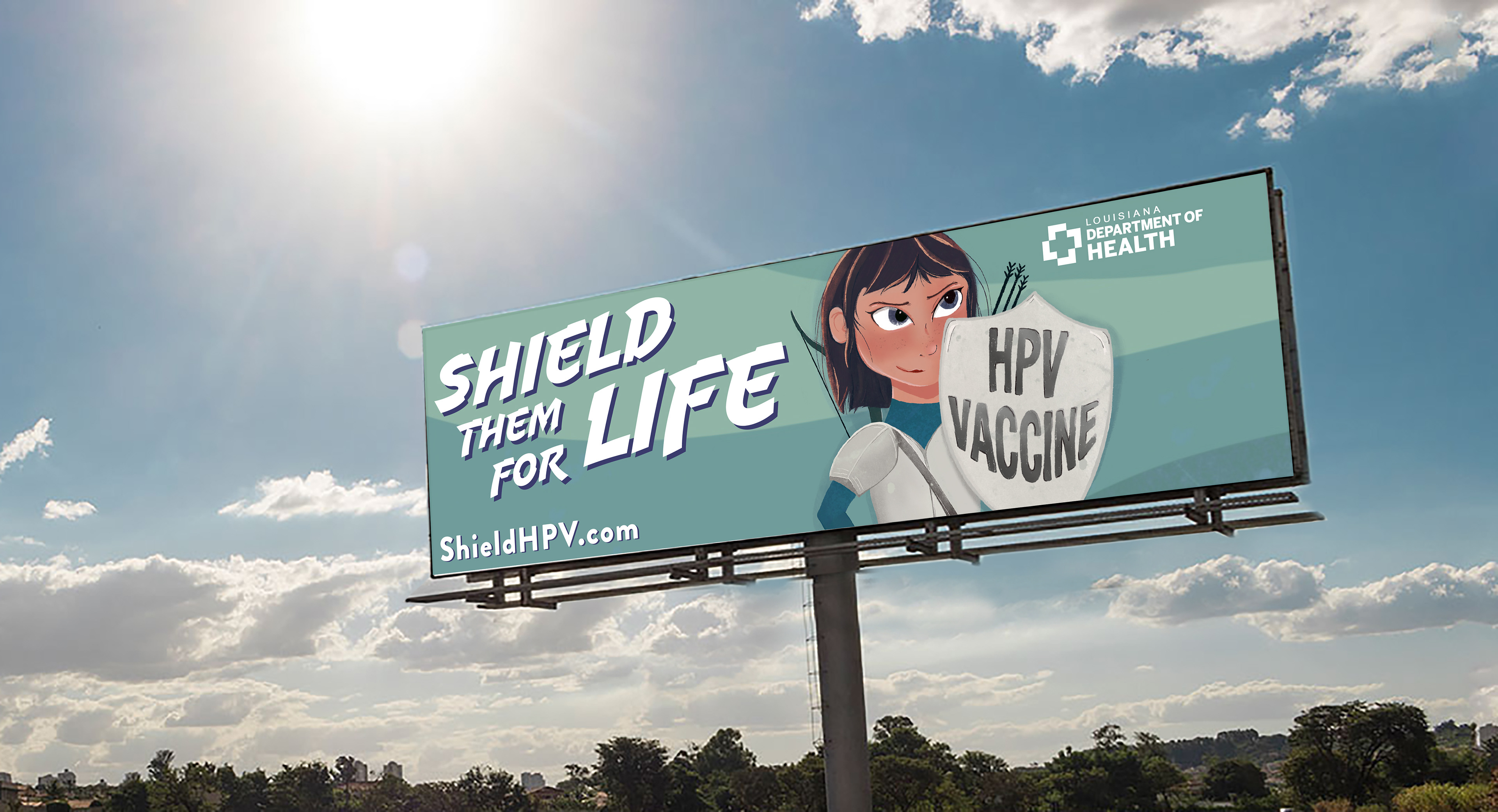 Outdoor billboard