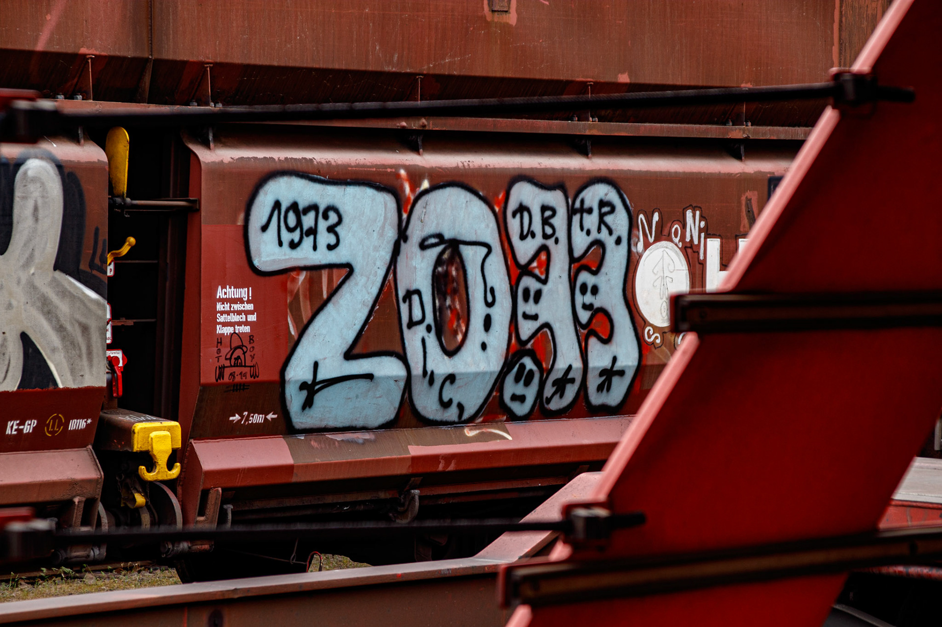 Güterbahnhof, Grafitie
