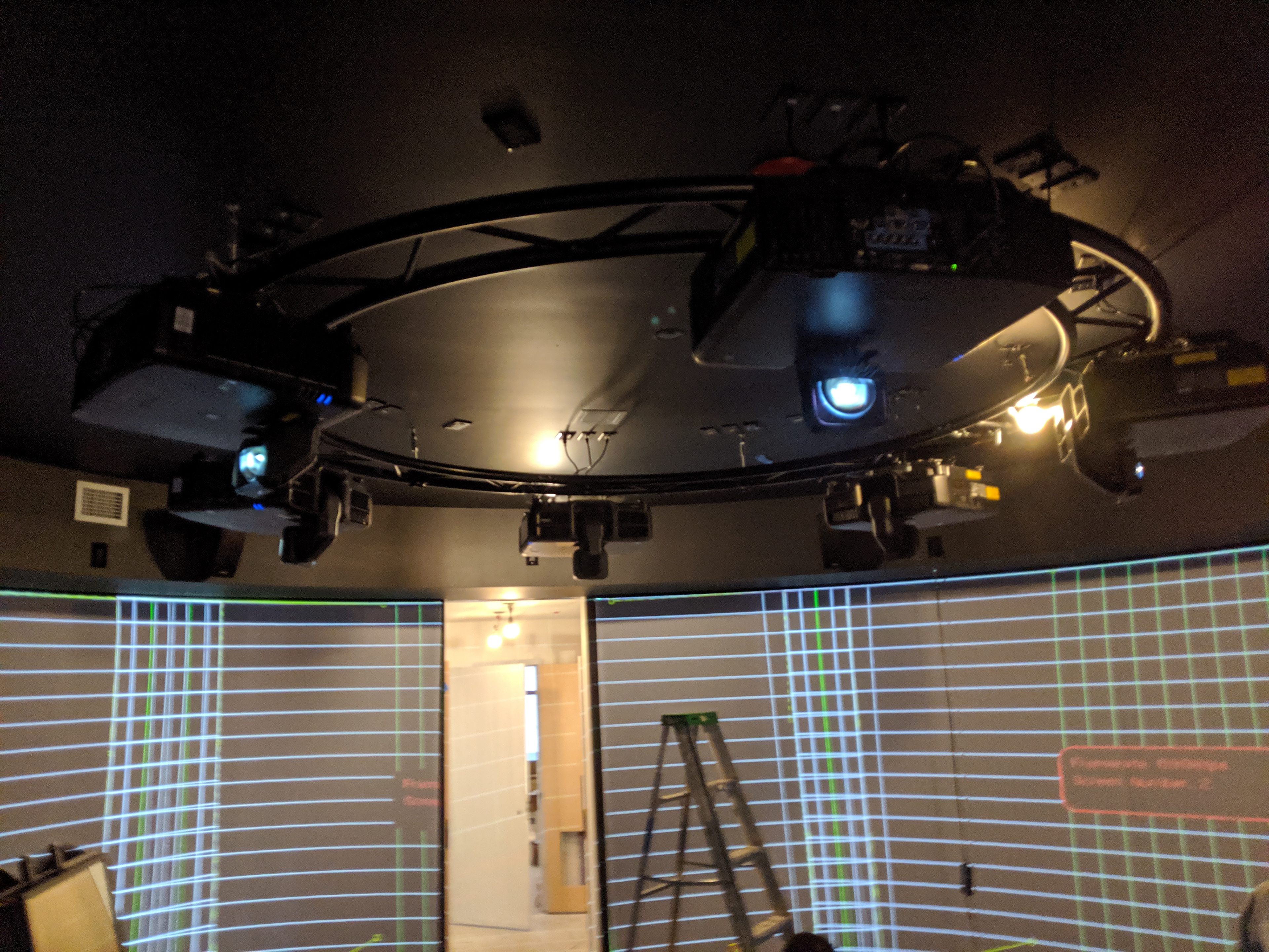 VR and 360 Projection Room