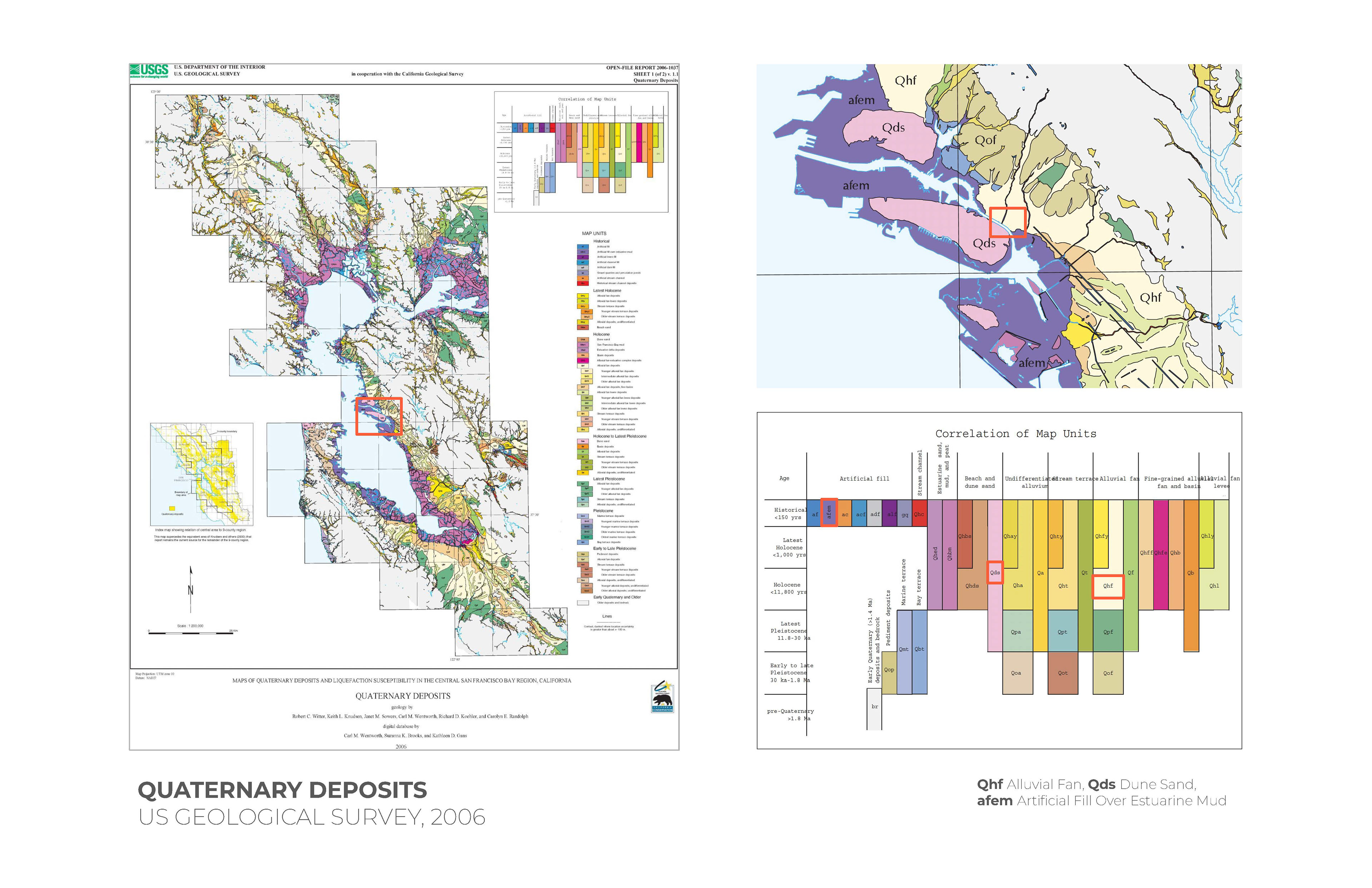 Maps courtesy of US Geological Survey, 2006.