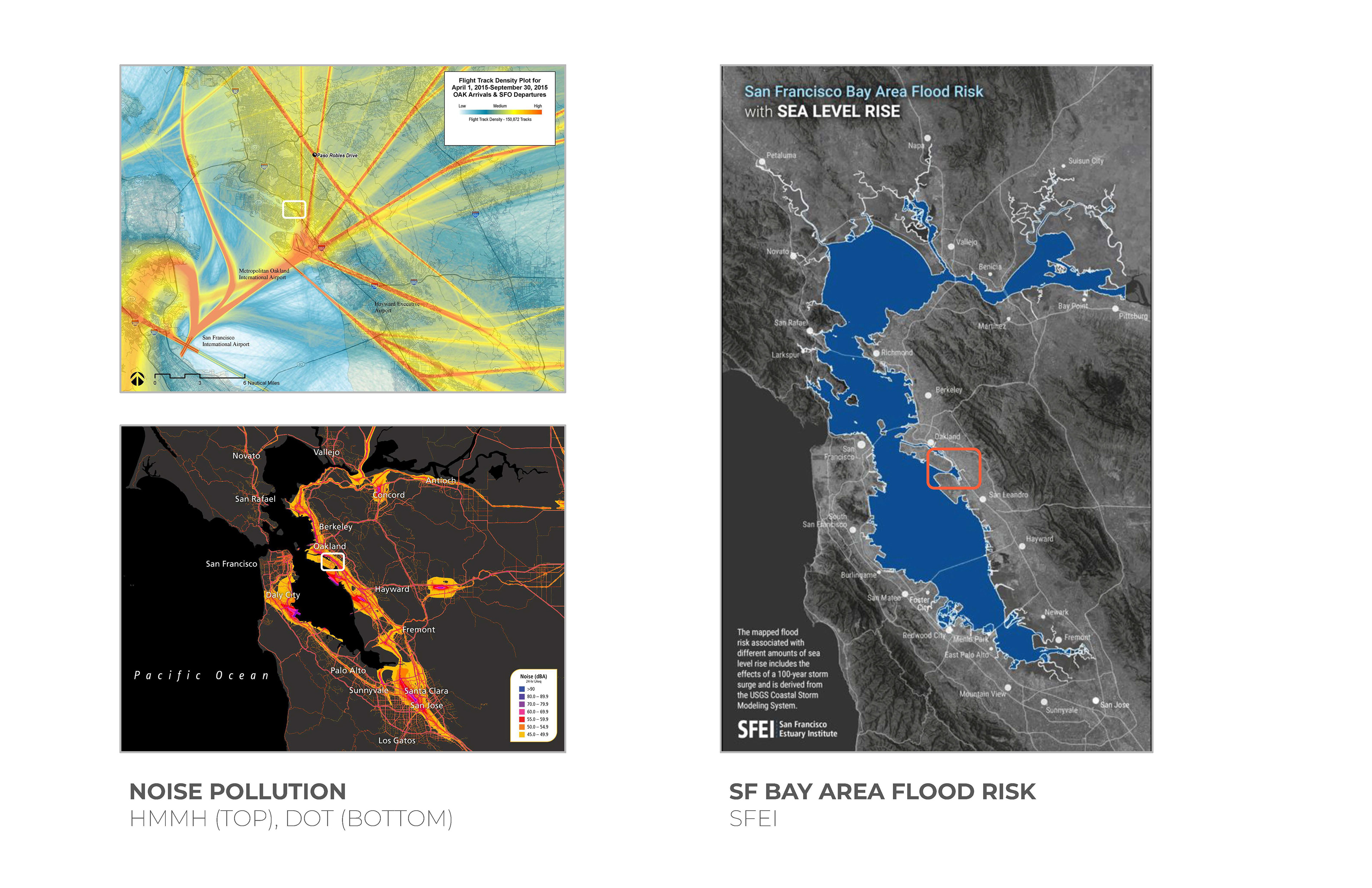 Map data survey compilation for slide visual.