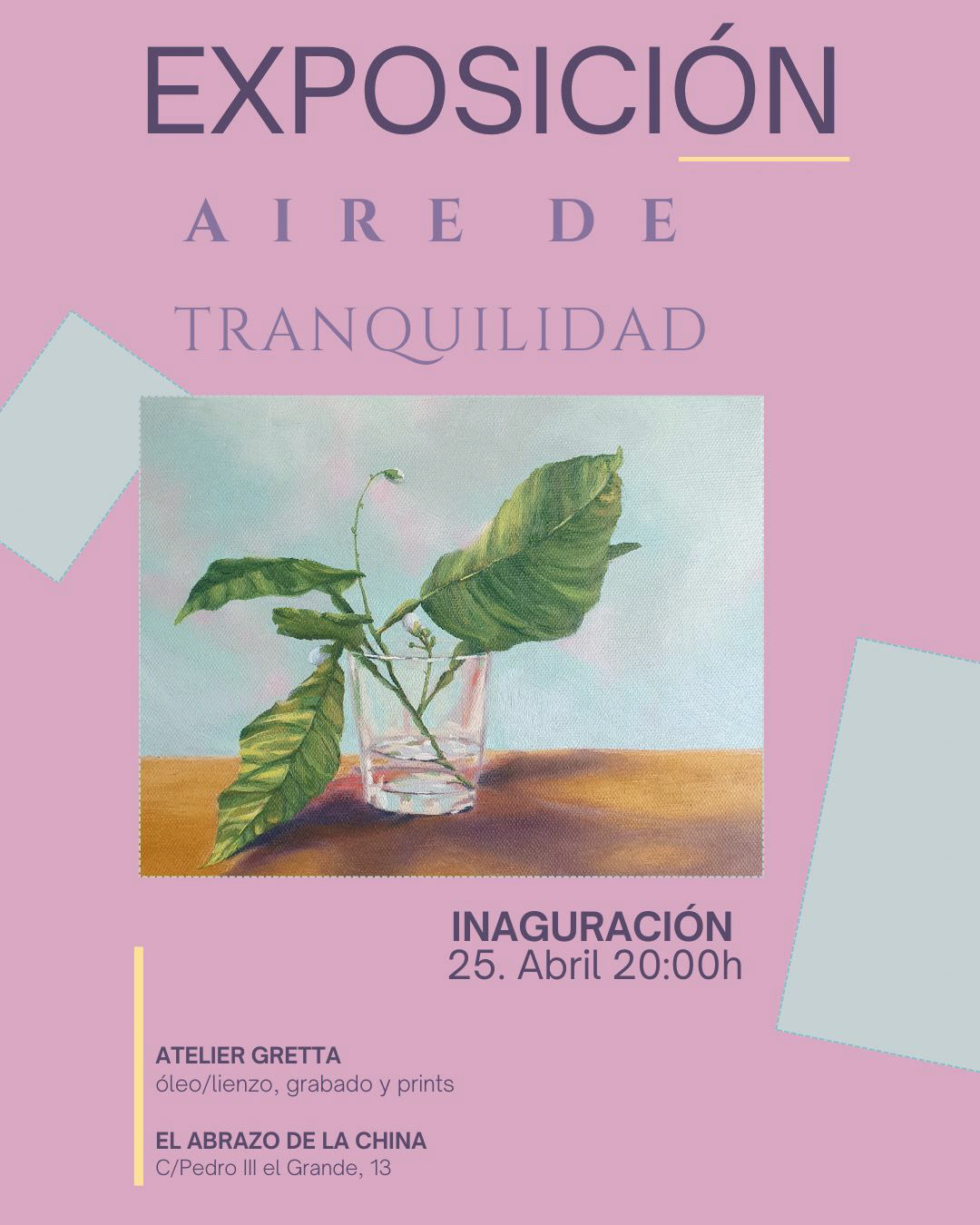 2025 Solo Exhibition "Aire de Tranquilidad"