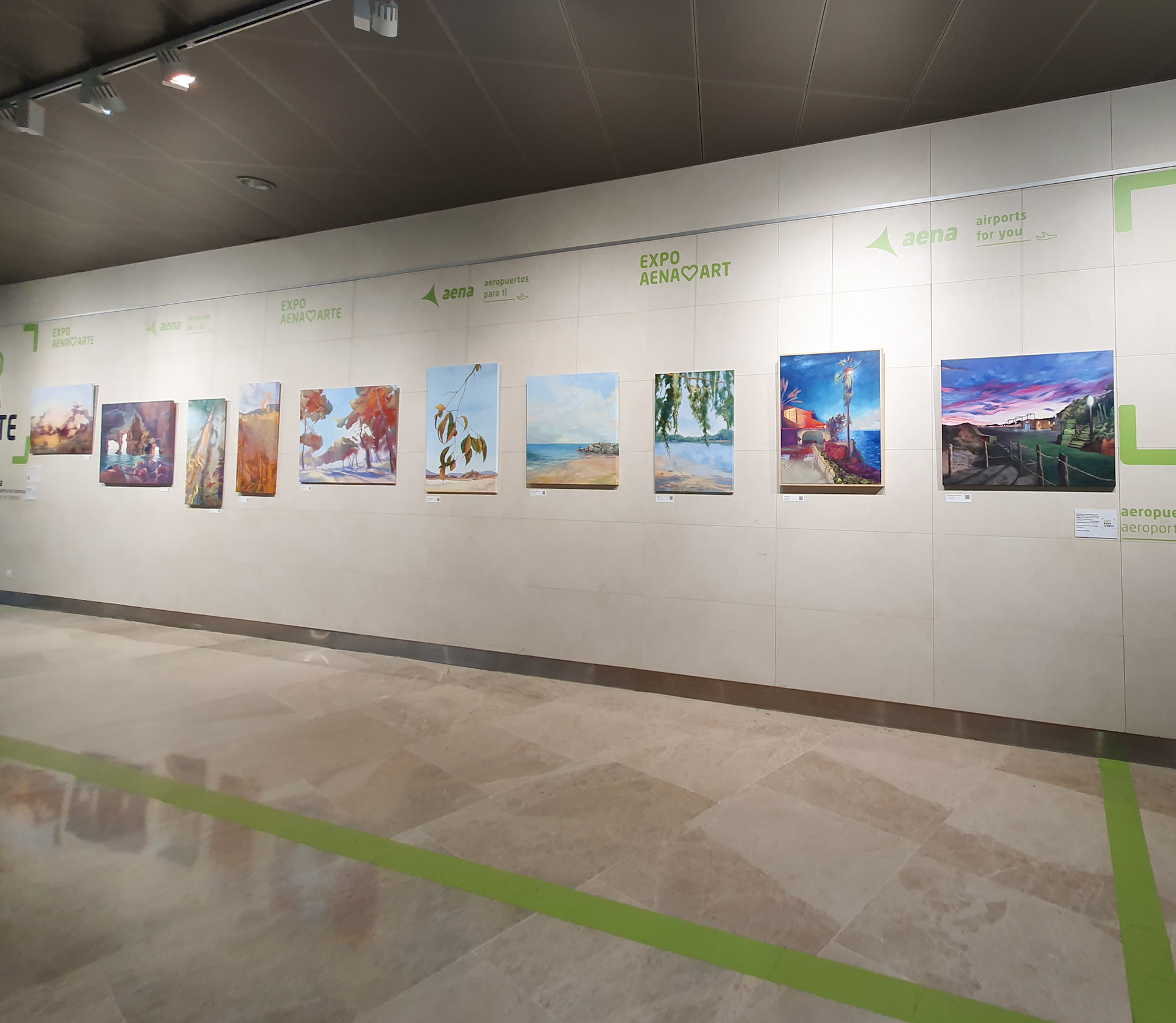 2026 Solo Exhibition Airport Valencia Spain