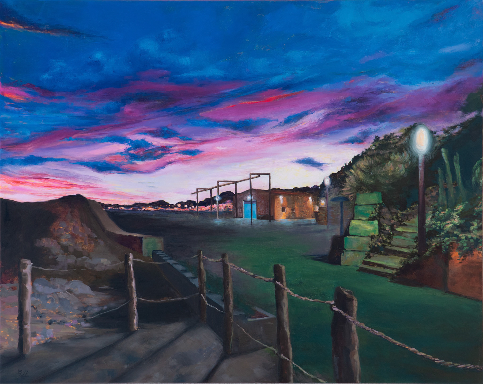   Después de la caminata 