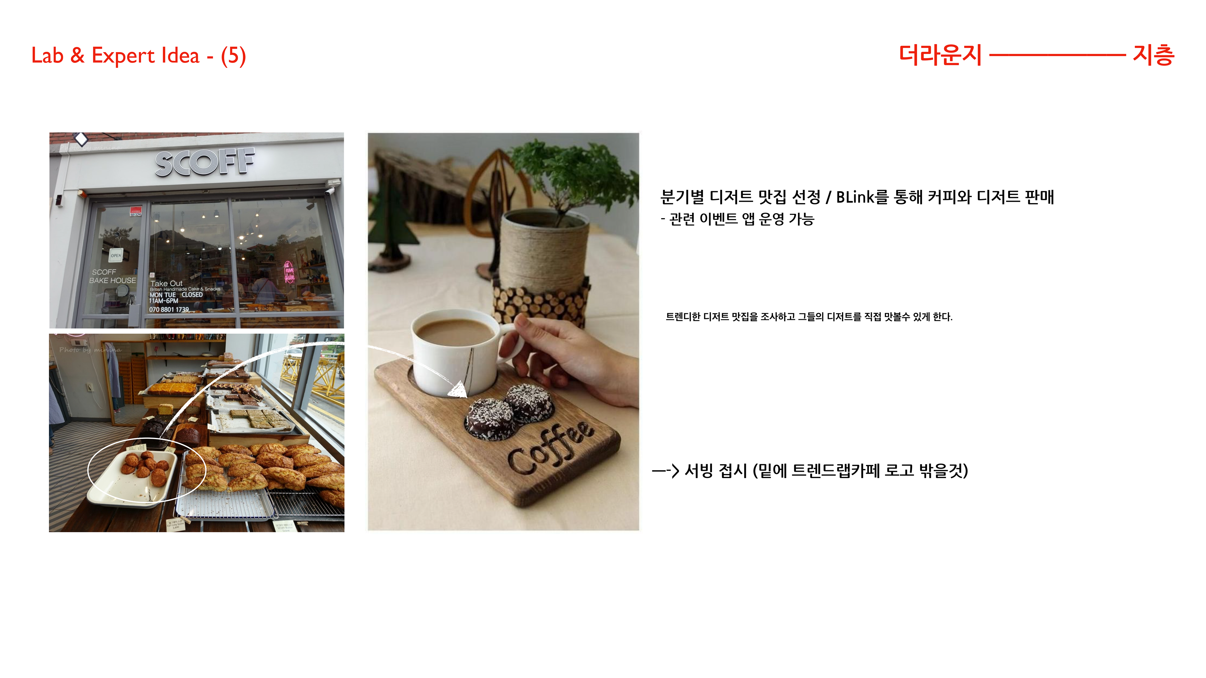 직접 굽는 스콘 + 커피