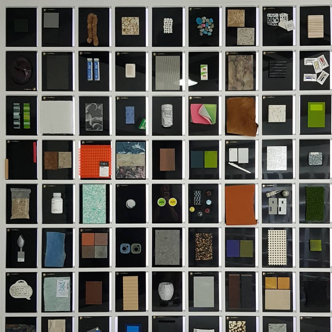 전세계 신소재만을 모아놓은 소재 큐브