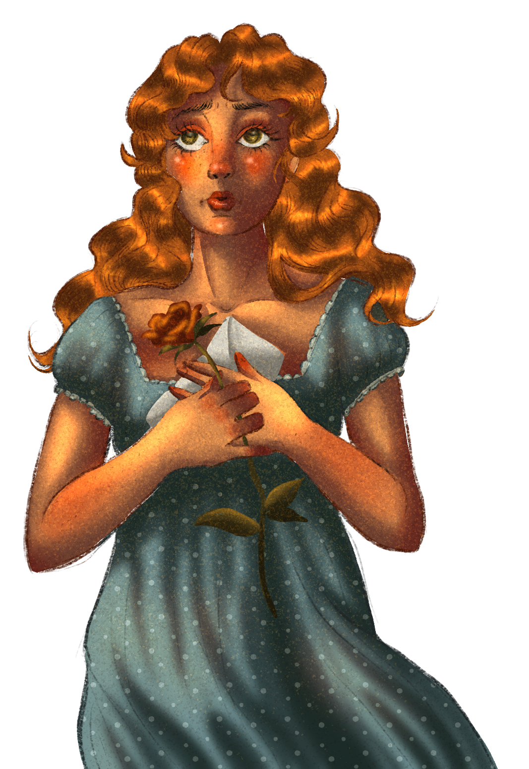 Isolated Amelia asset.