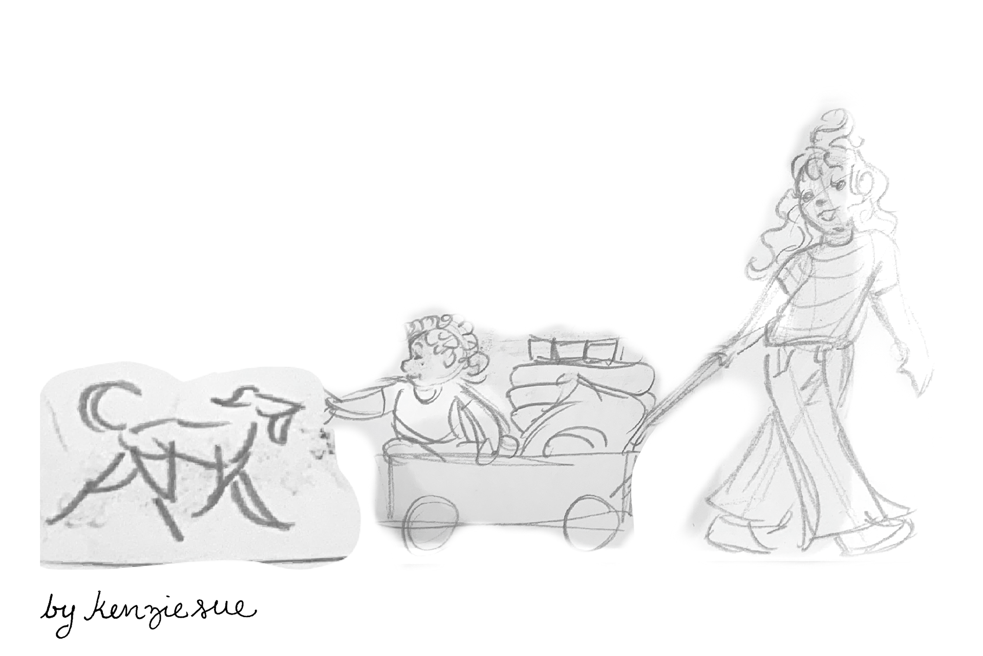 First original thumbnail sketch.