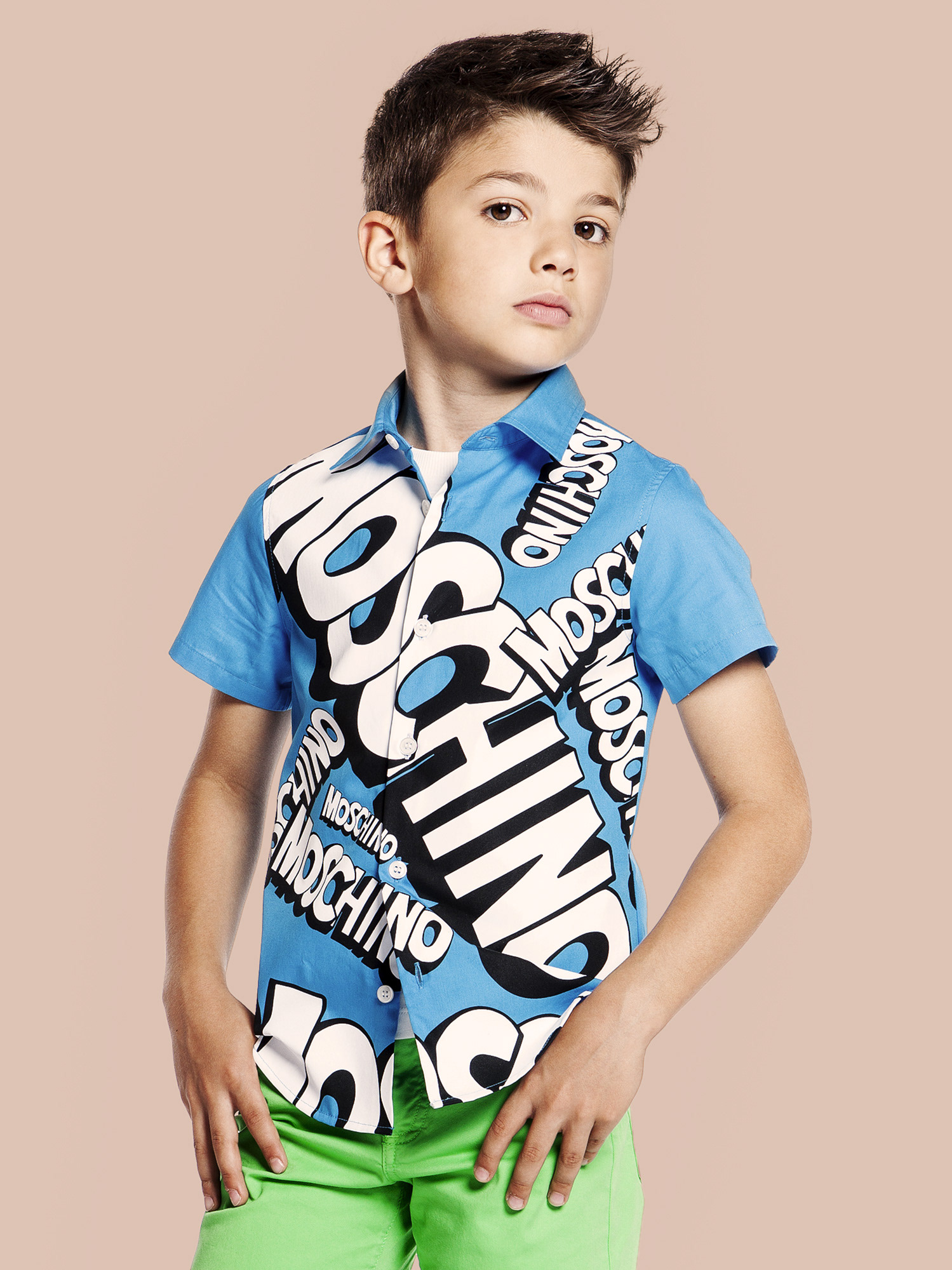 Moschino Kids Lookbook by Antonio Campanella
