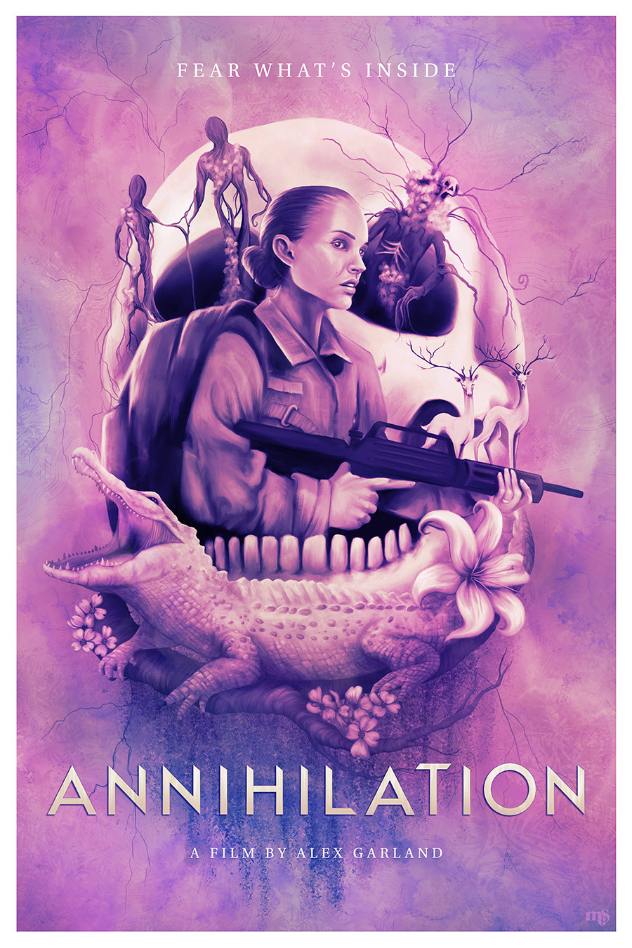 Alternate poster for the film Annihilation
