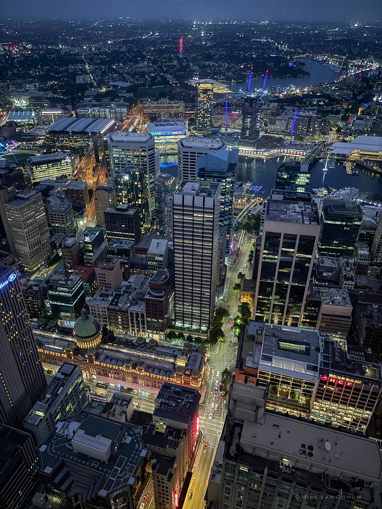 Sydney Australia taken from Sydney Tower