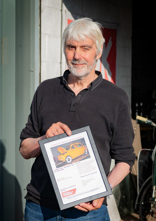 Presentation to Roger Tyrrell