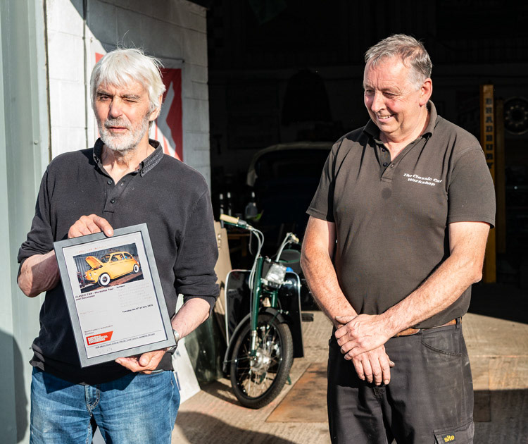 Presentation to Roger Tyrrell