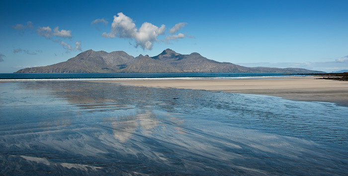 Rum from Bay of Laig, Eigg
