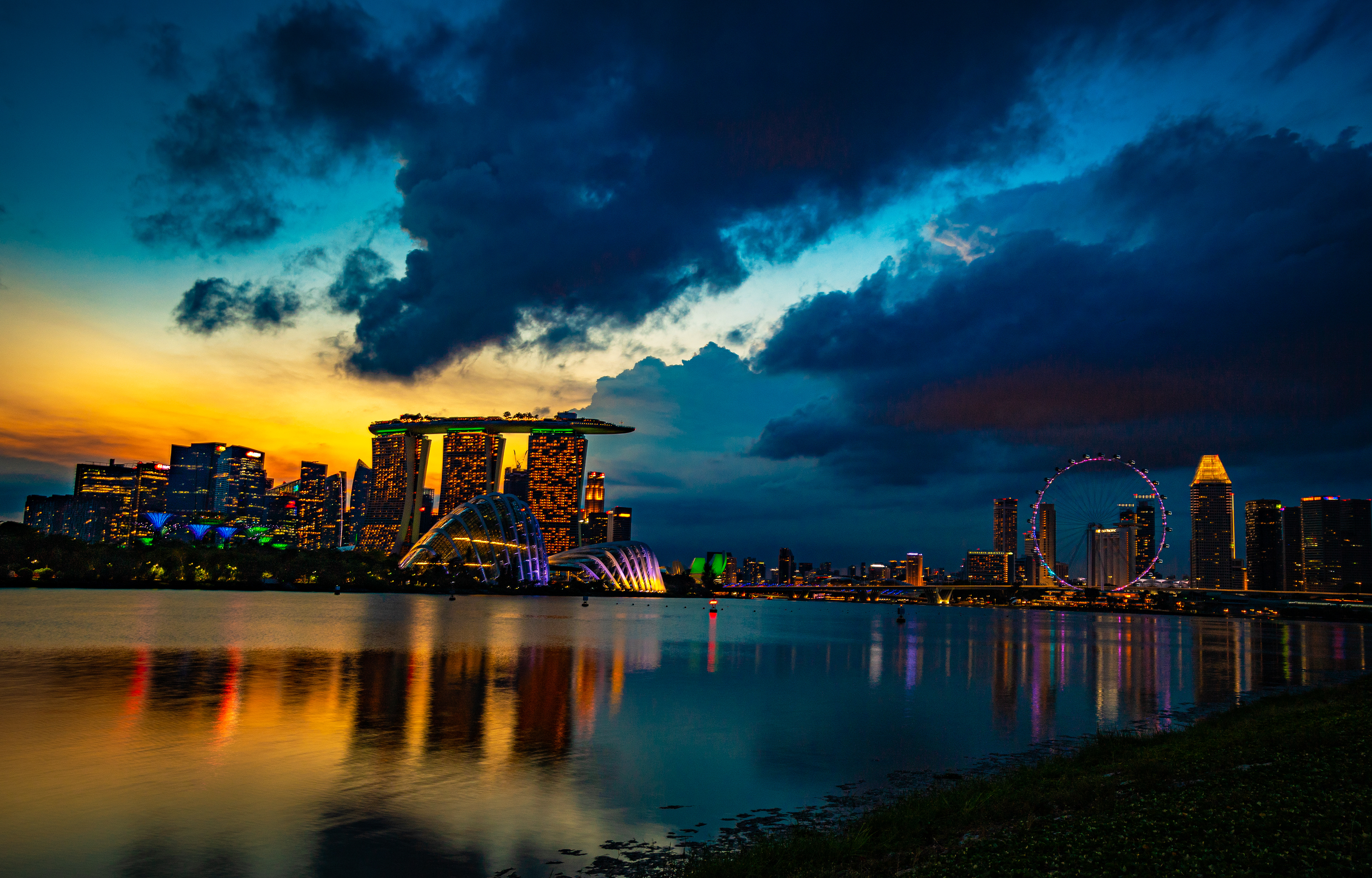 The eye of Singapore