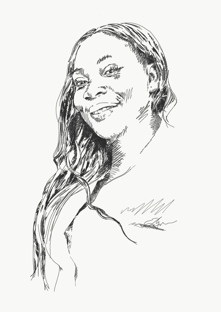 Portrait sketch
