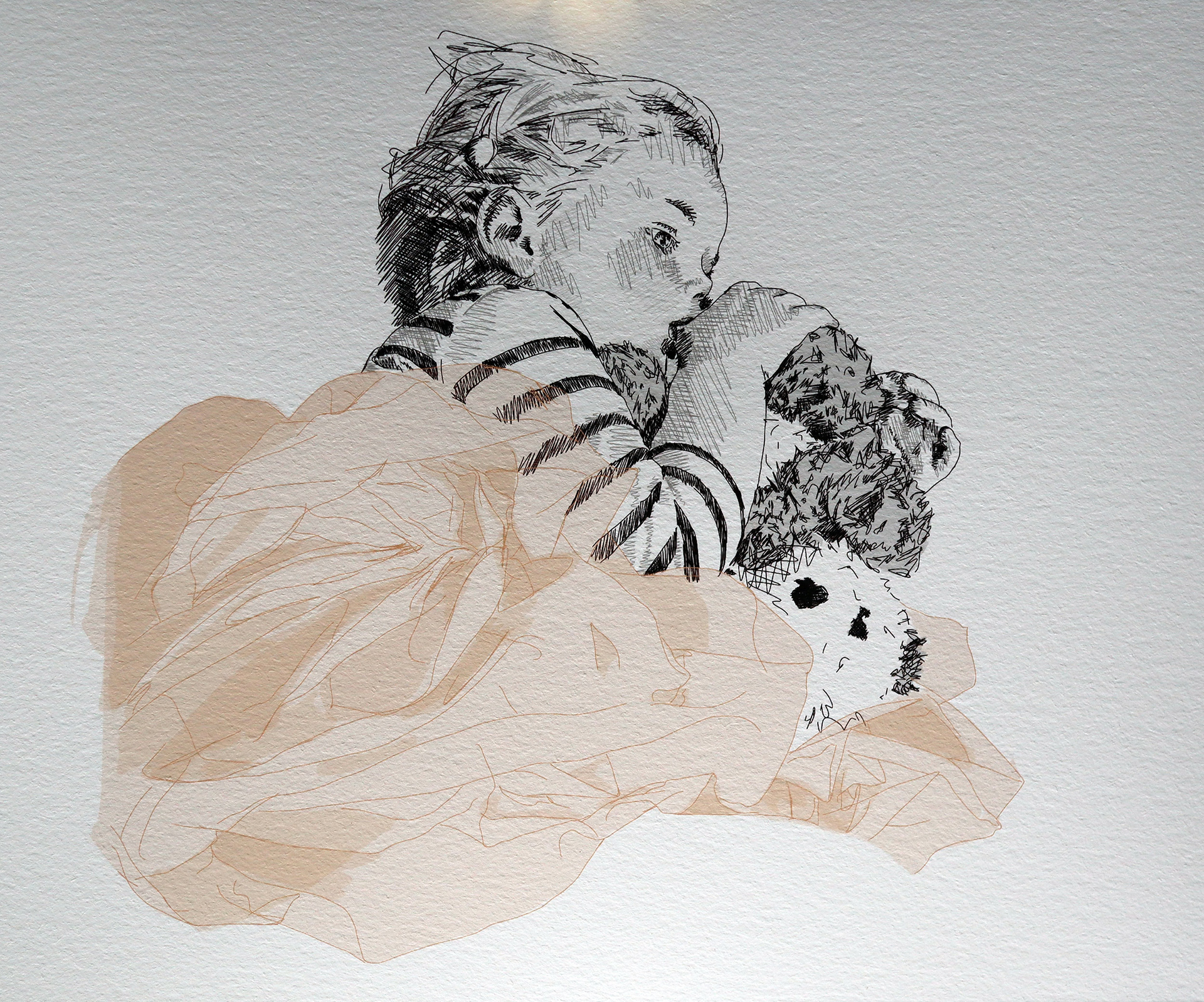Small portrait drawing - giclee print