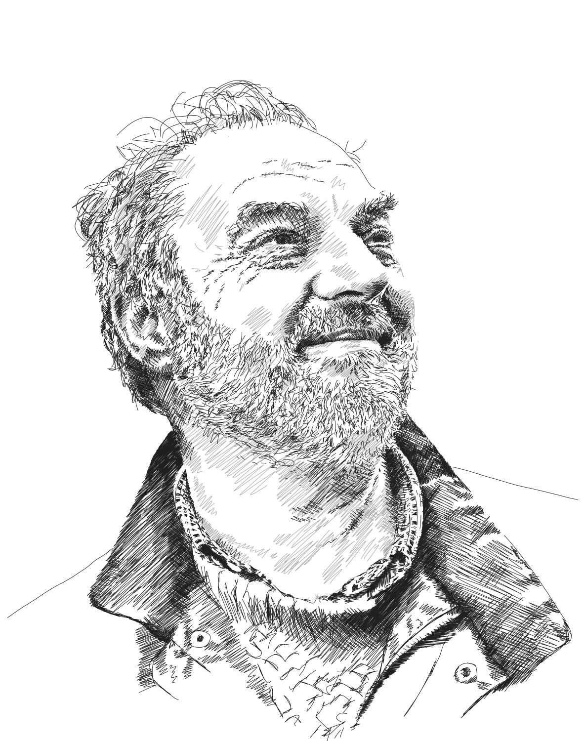 Richard, Portrait drawing