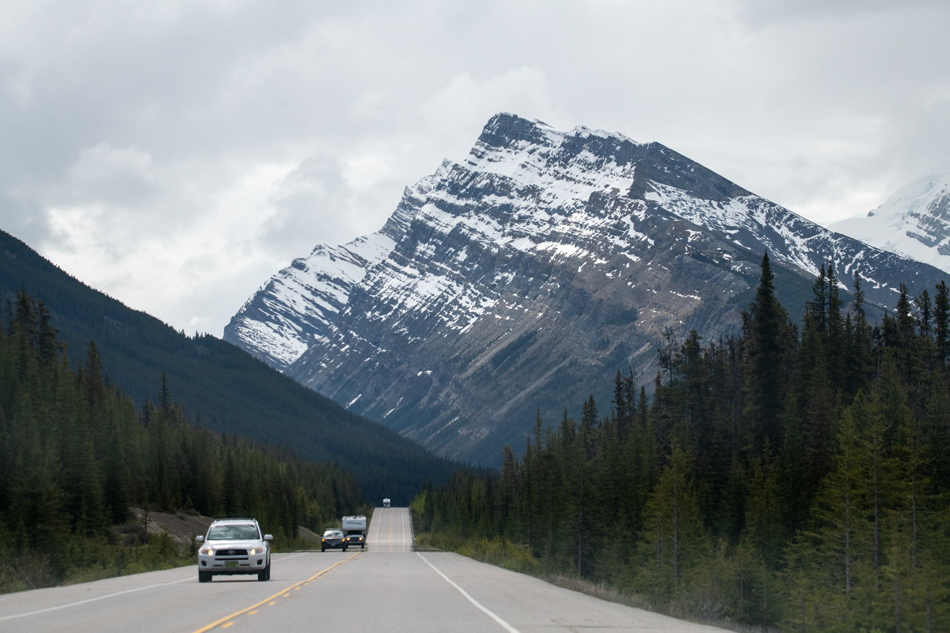 Nevó durante la noche
