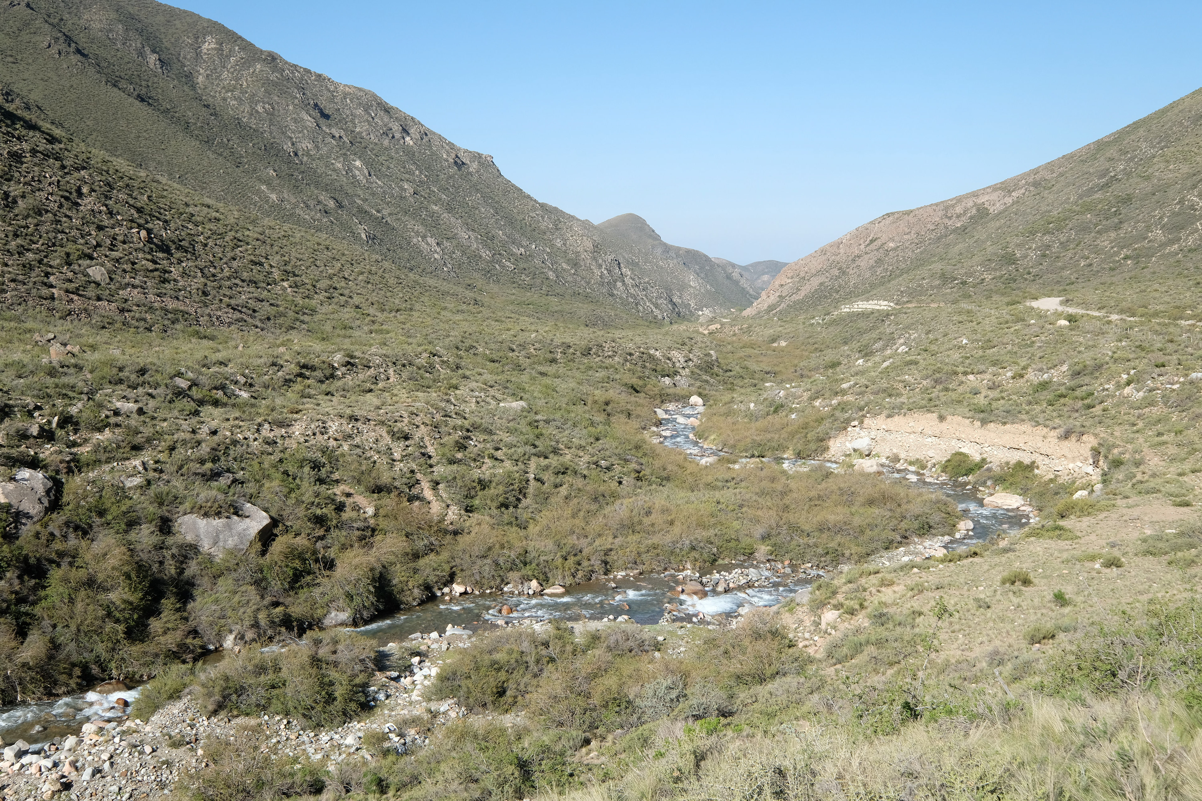 Camino a  el Cajón de Arenales