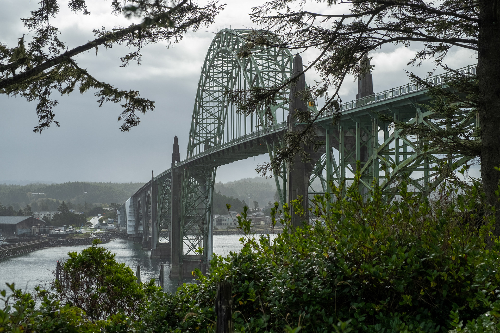 Puente de la Bahía de Yaquina, Newport, OR