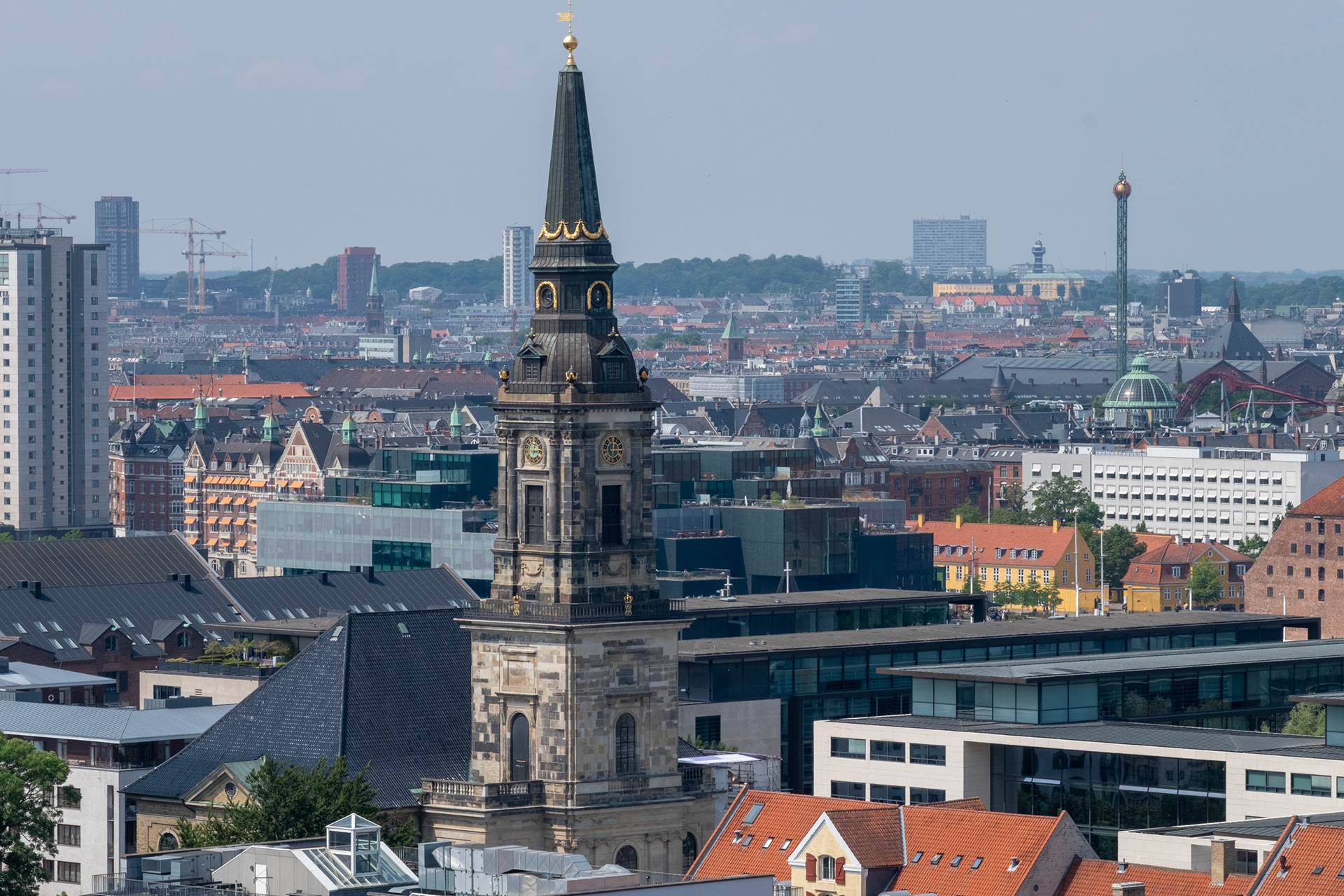 Vista desde la torre de la iglesia - Iglesia de Cristián (Christians Kirke)