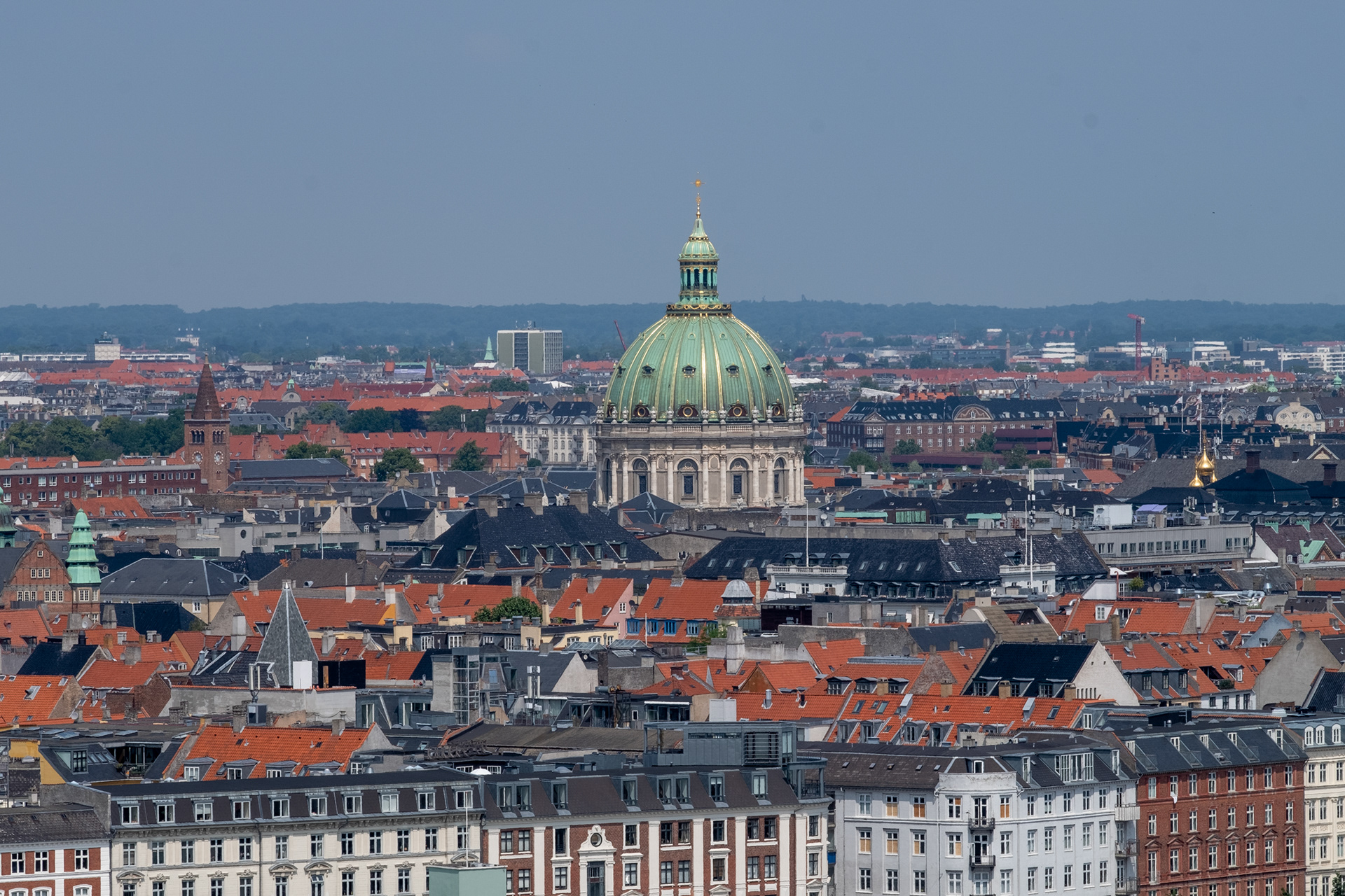 Vista desde la torre de la iglesia - Iglesia de Marmol