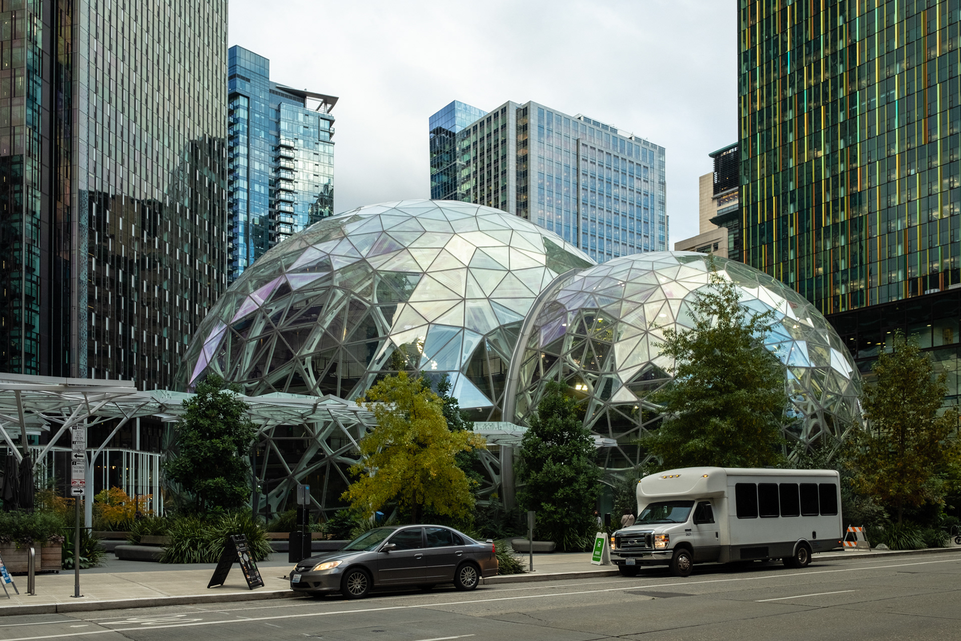 The Spheres - Oficinas de Amazon