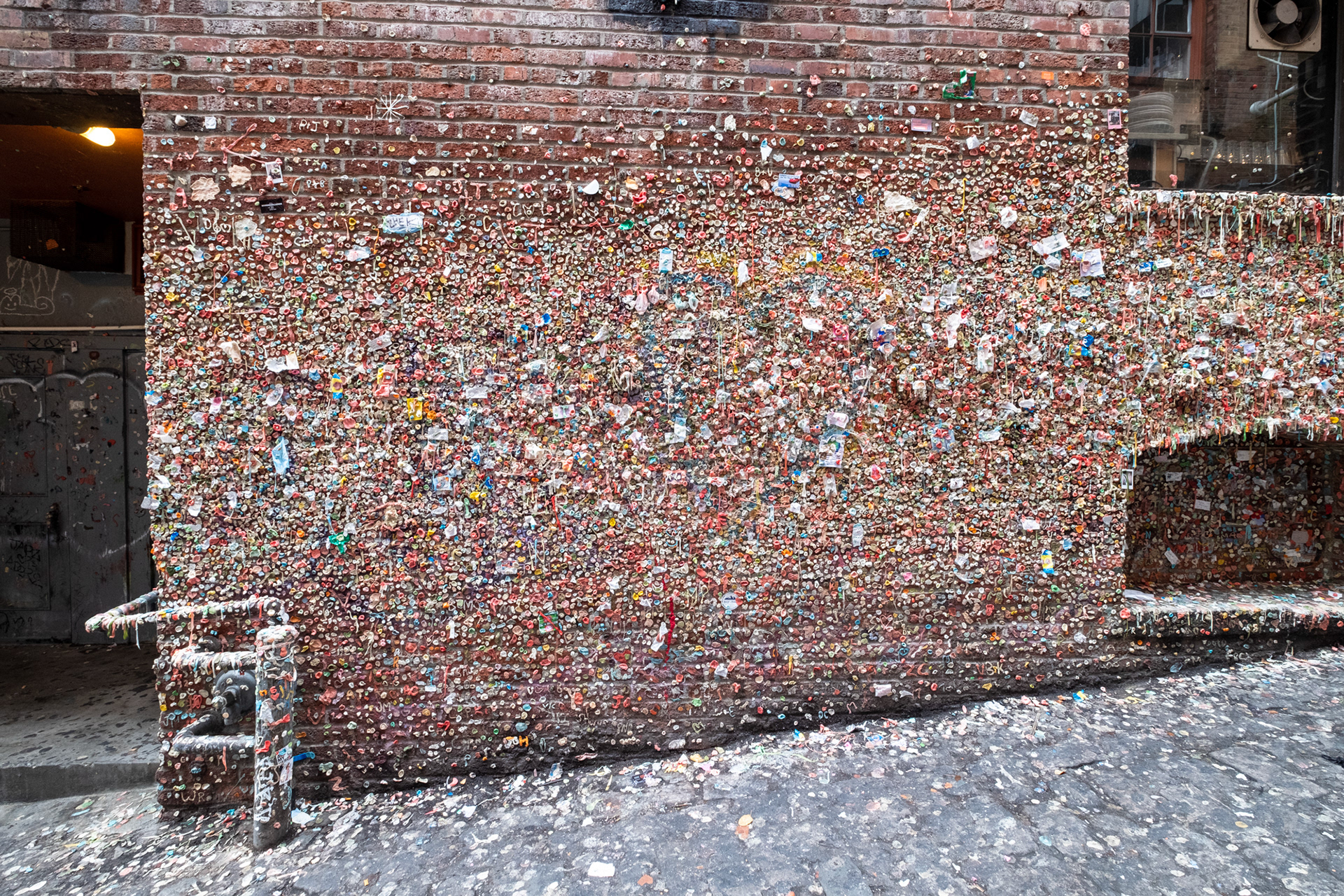 Gum Wall - pared de los chicles, Seattle