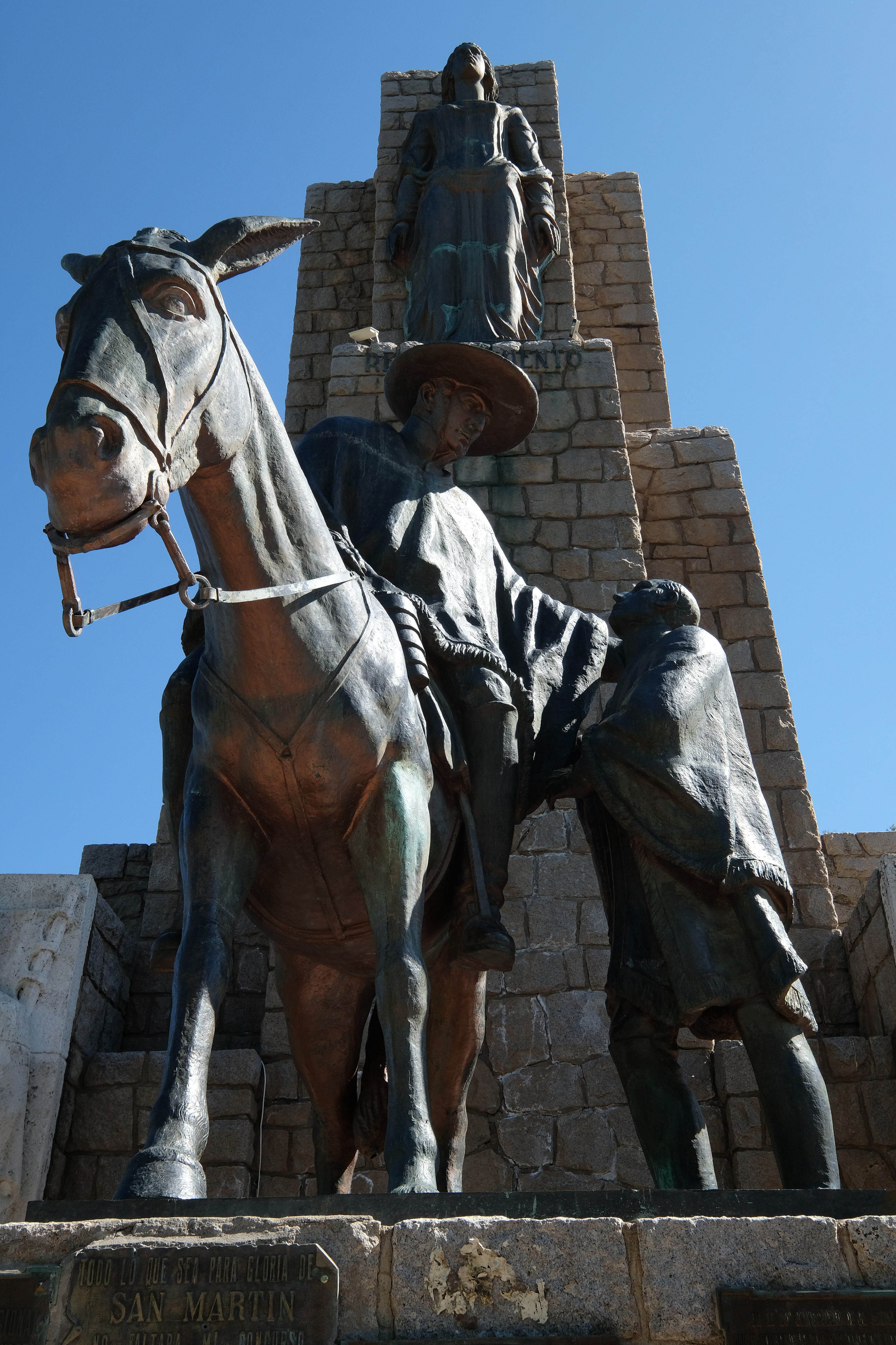 El Manzano Histórico -  Monumento retorno a la patria