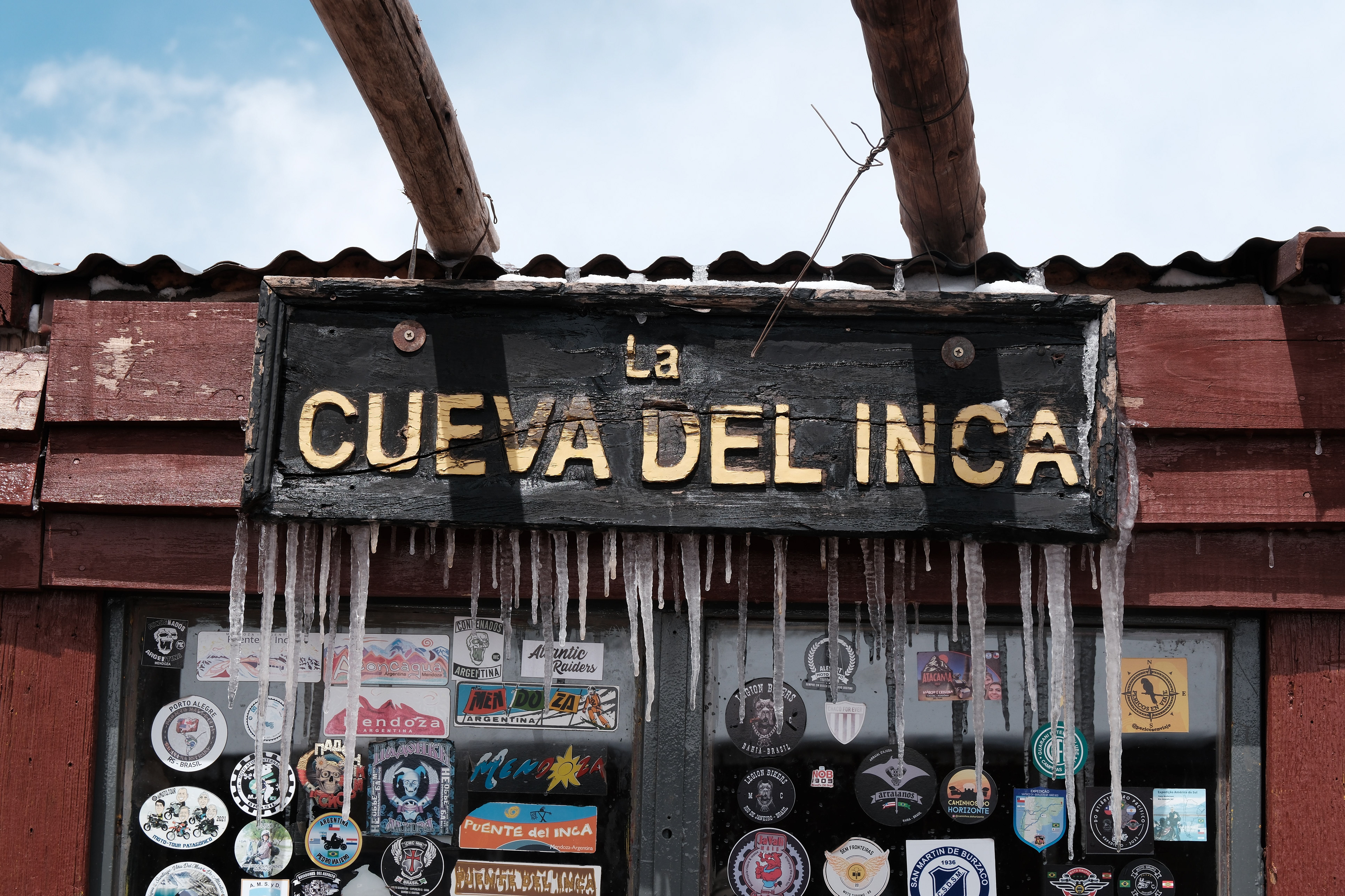 Nevada en Puente del Inca