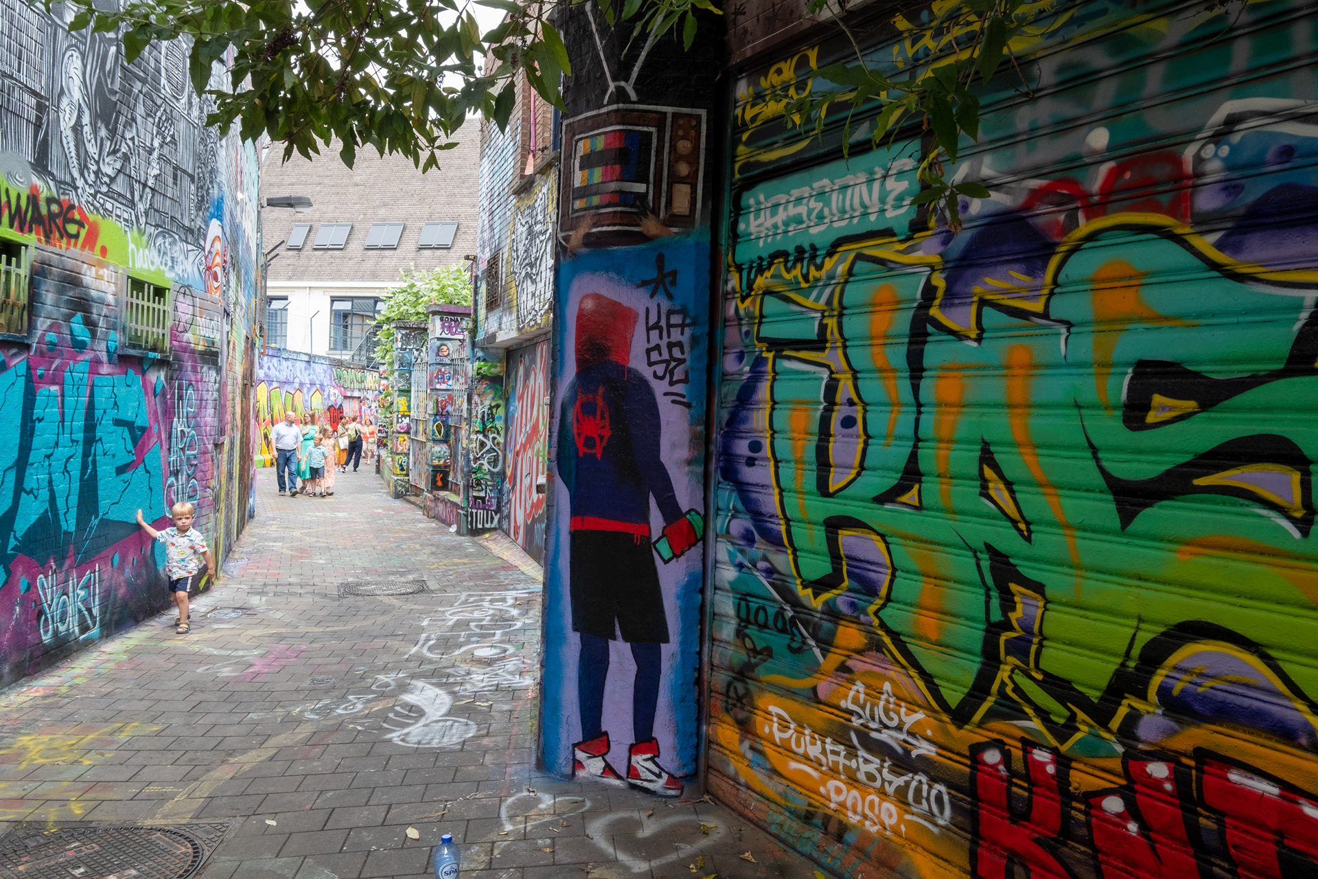 Werregarenstraat - Calle de los grafitis