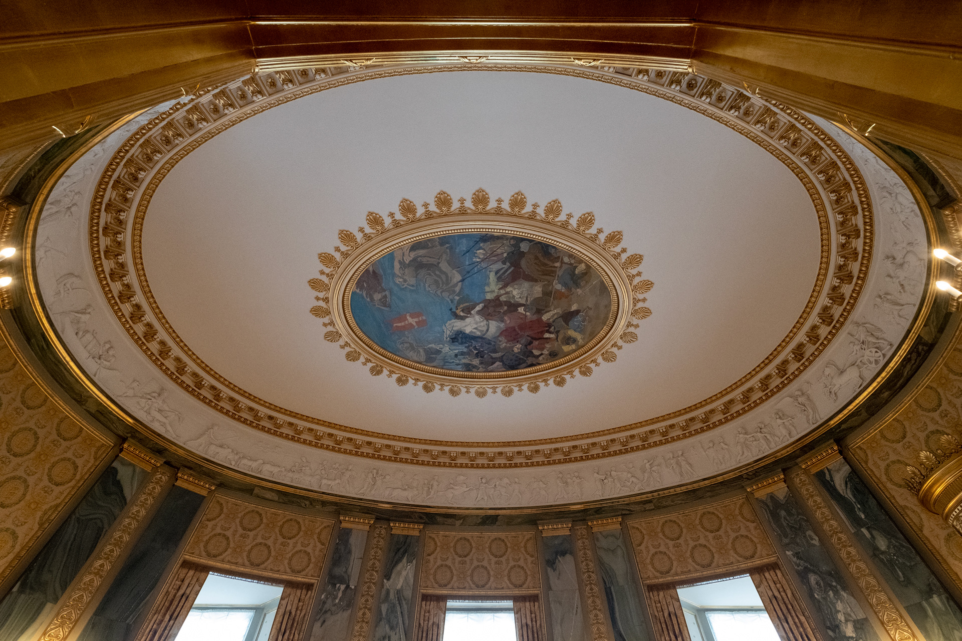 Palacio Christiansborg - sala del trono