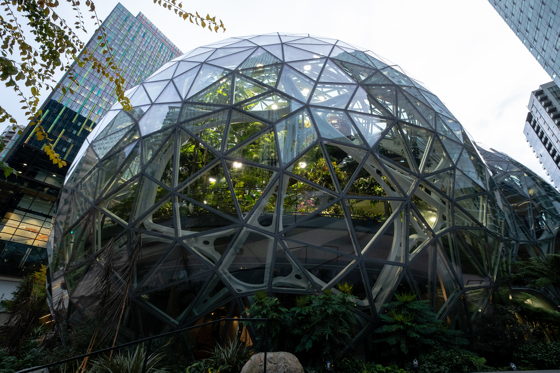 The Spheres - Oficinas de Amazon