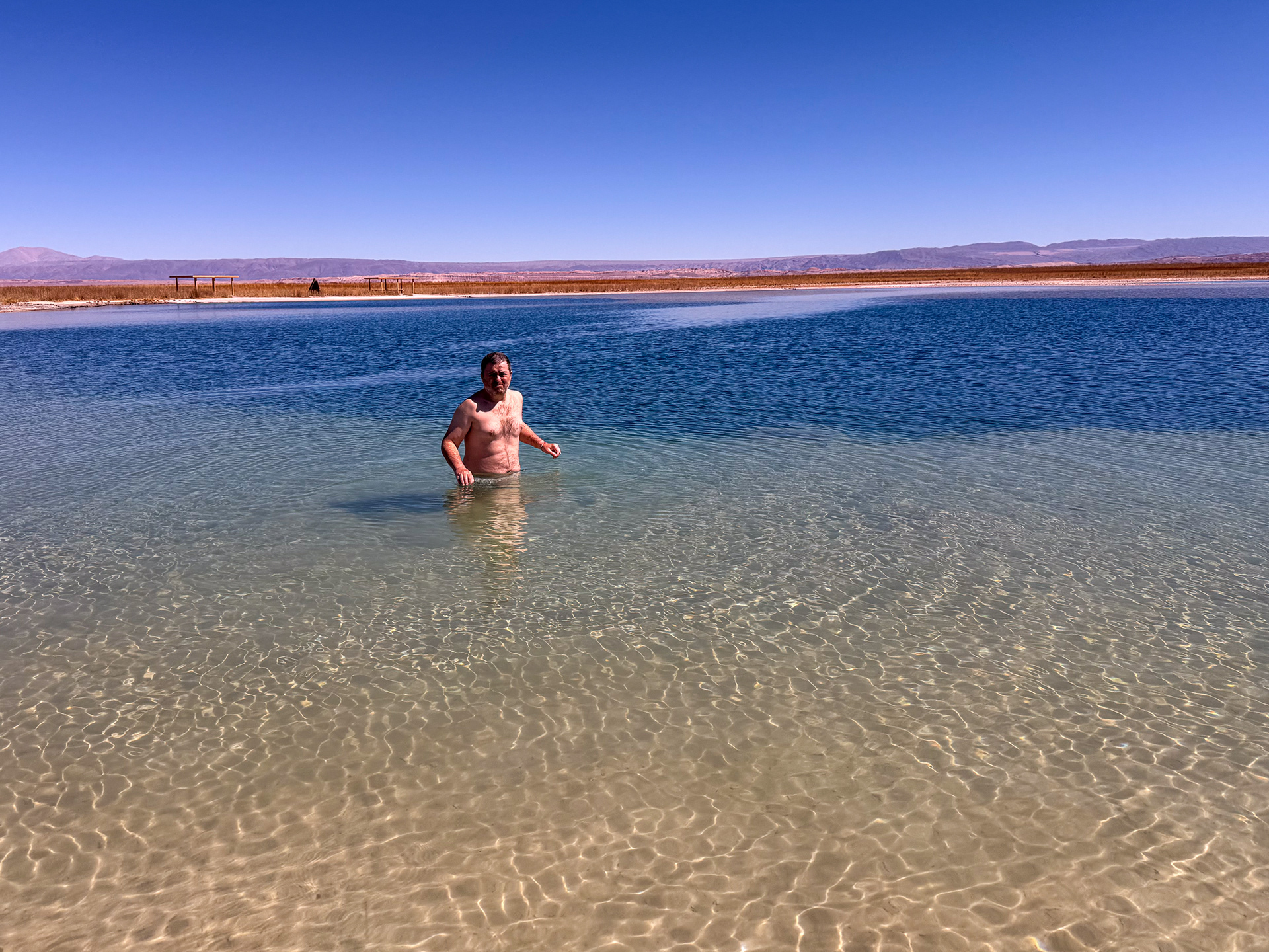 Experiencias de baño gelido en Laguna Cejar