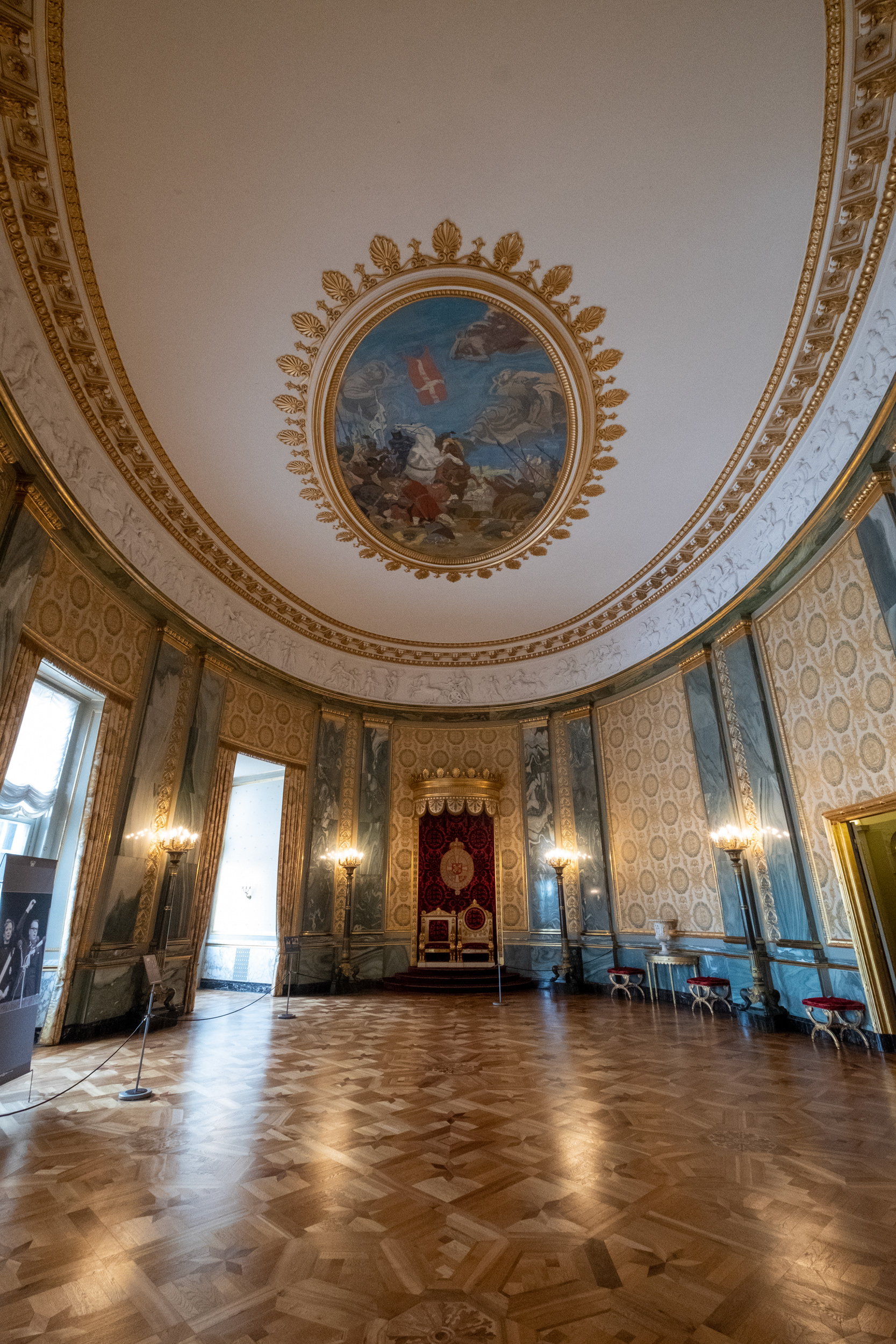 Palacio Christiansborg - sala del trono