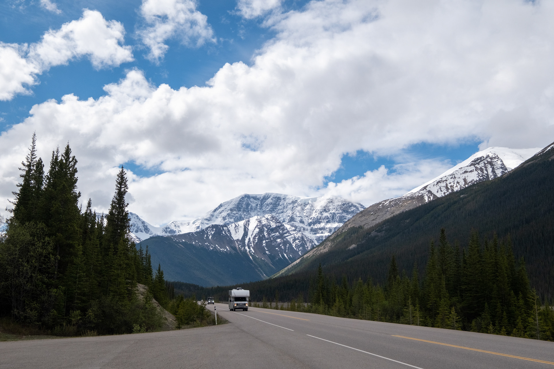 Icefields Parkway - ruta de los campos de hielos