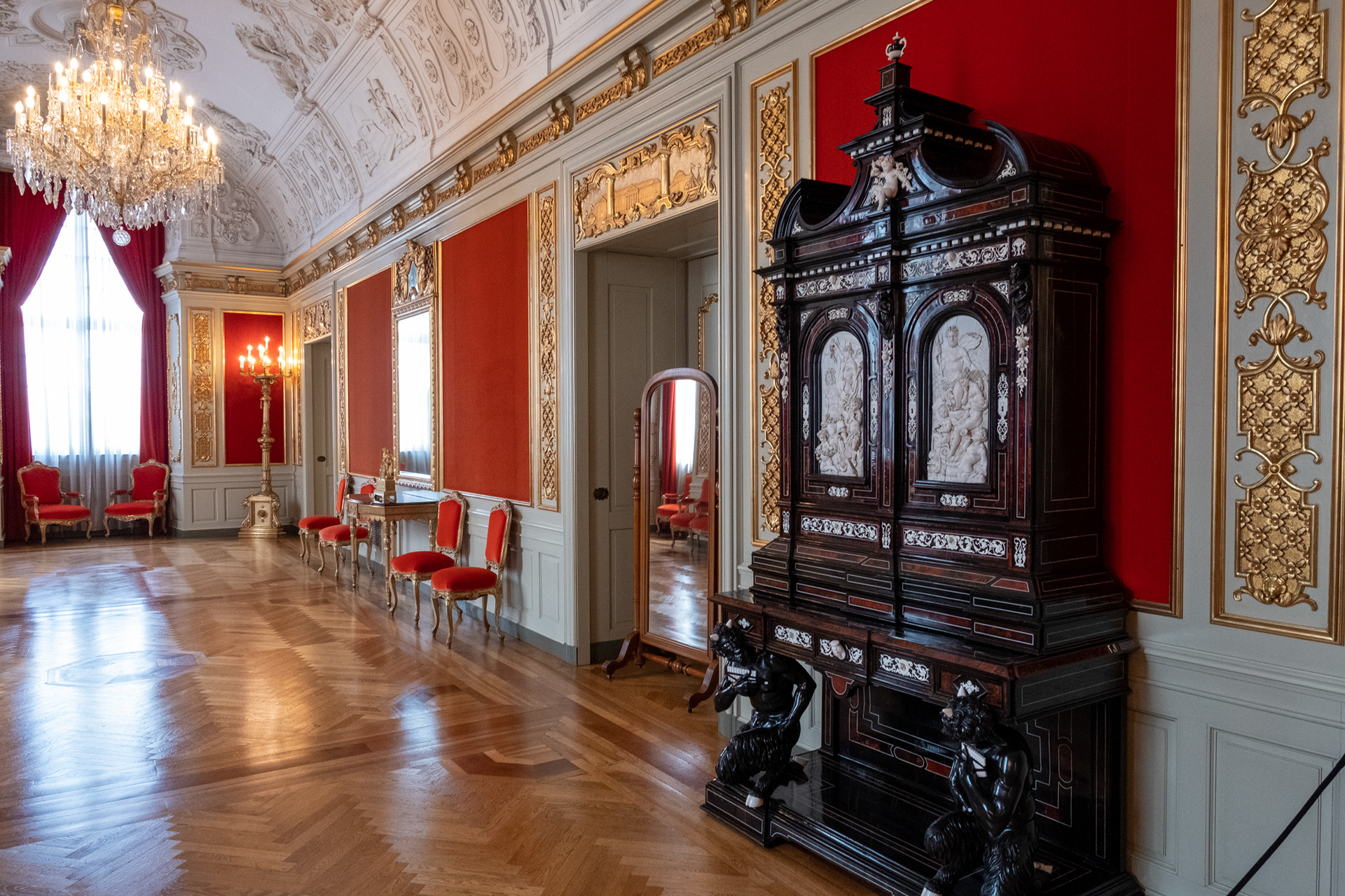 Palacio Christiansborg - recamara de la princesa