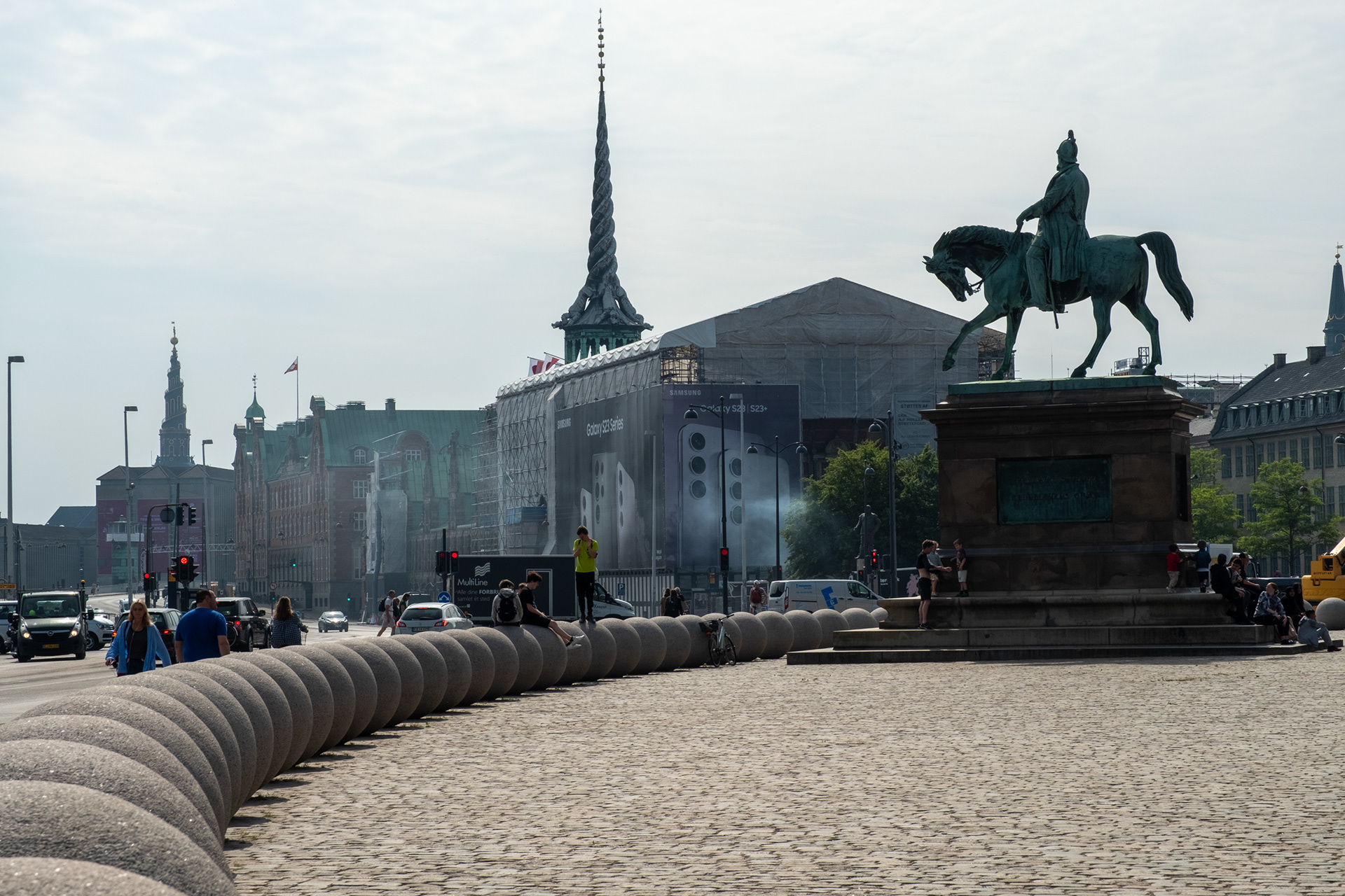 Frederik VII - torre: Børsen - ex bolsa de valores