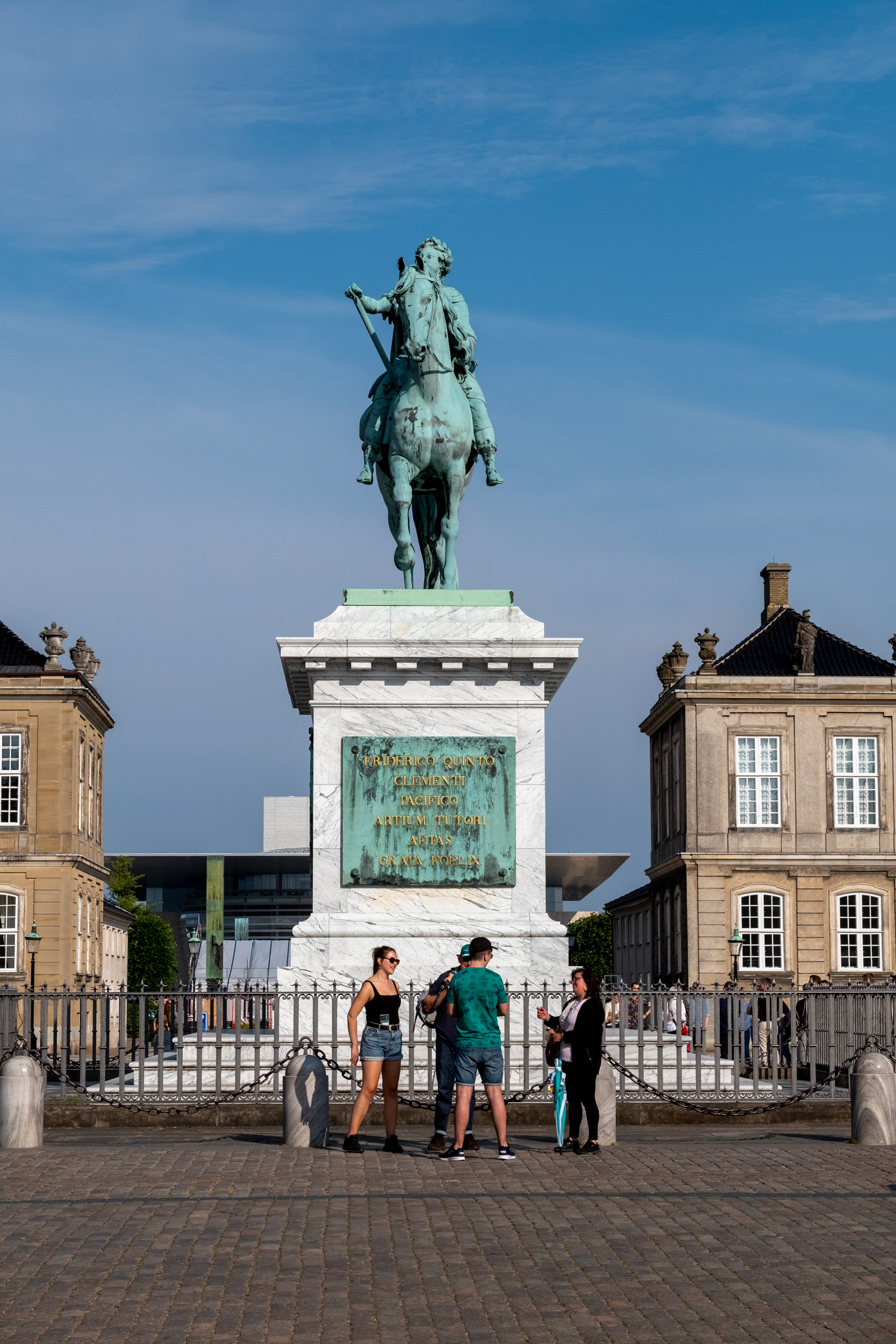 Palacio Amalienborg, residencia real