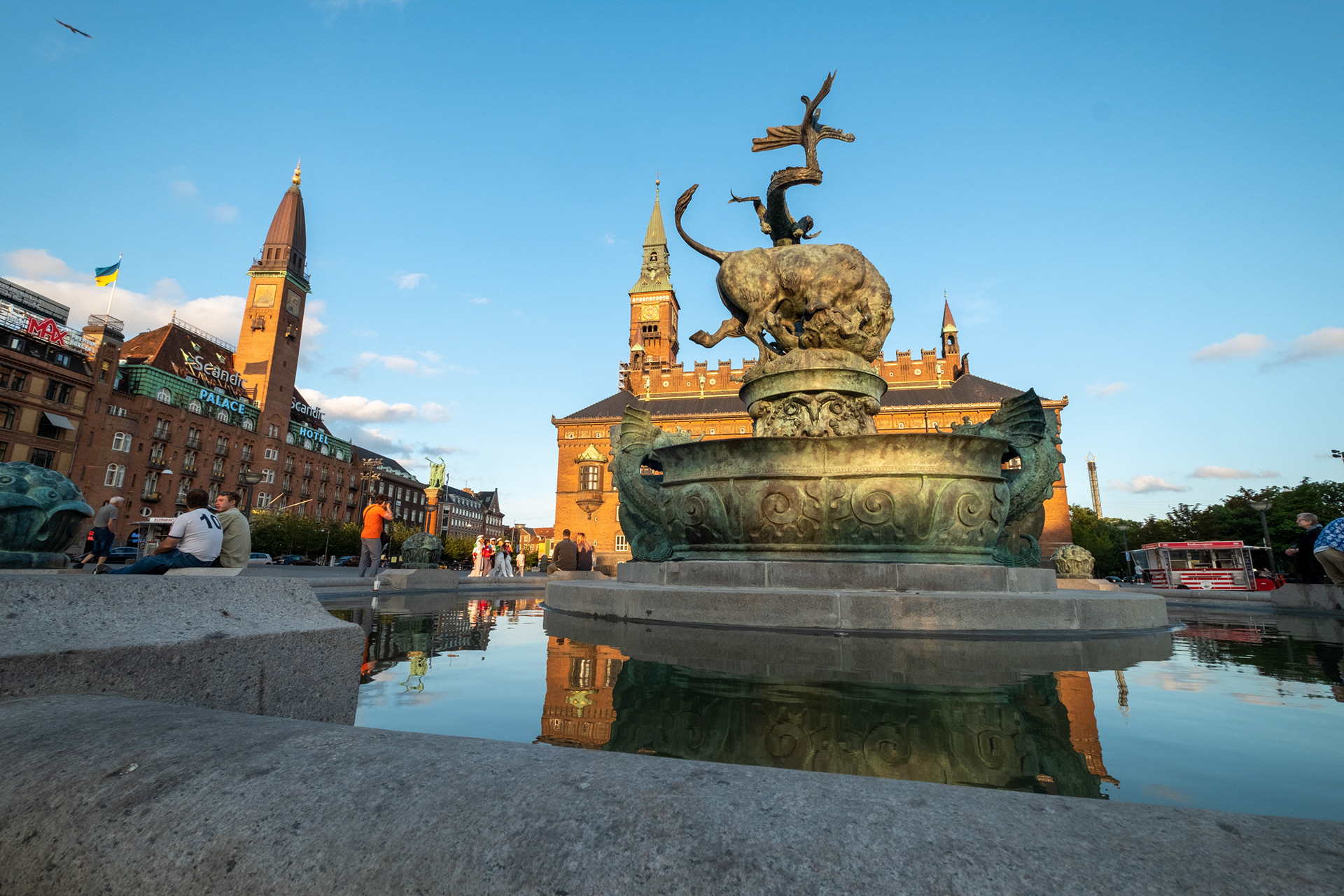 Dragespringvandet - fuente del dragón